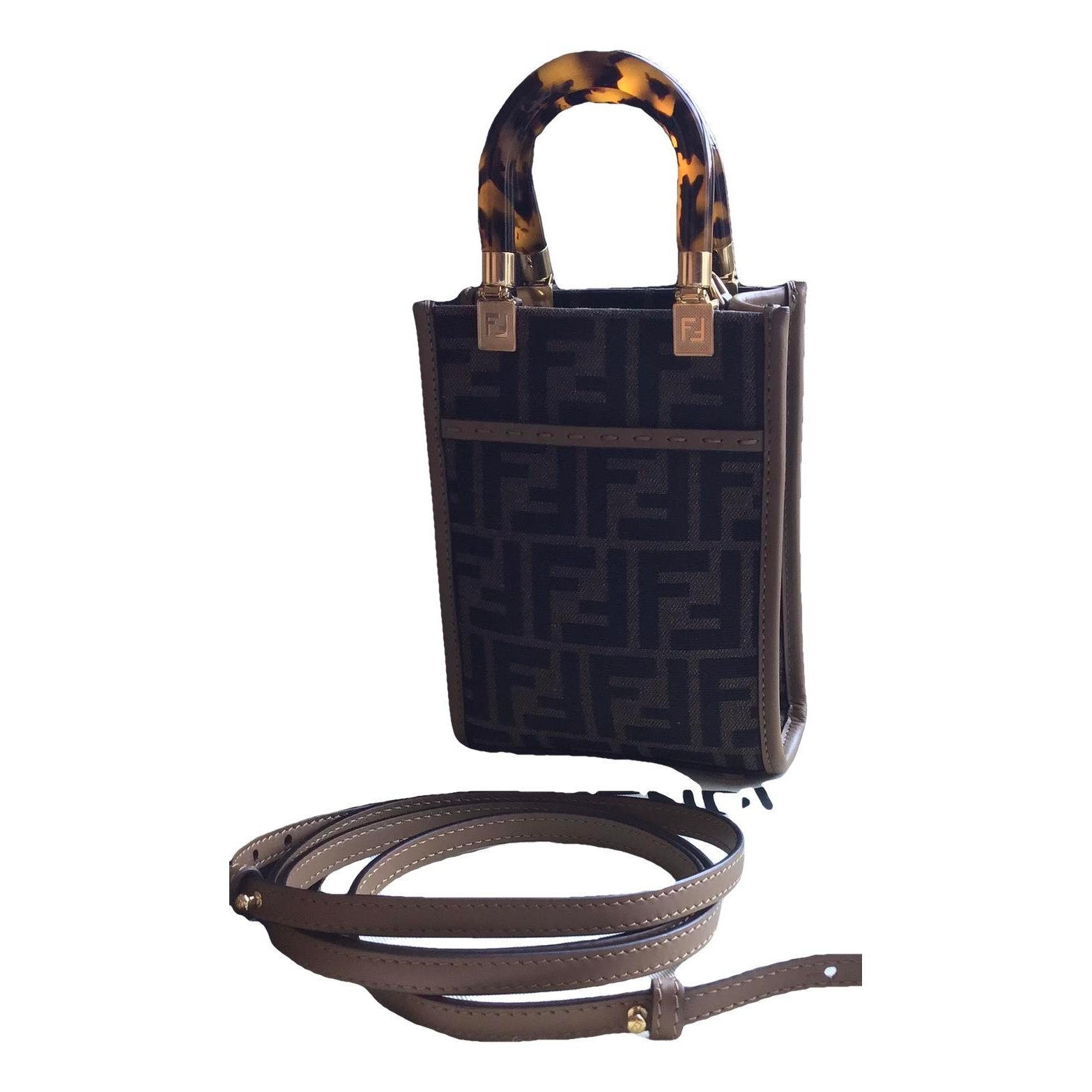 Leather crossbody bag