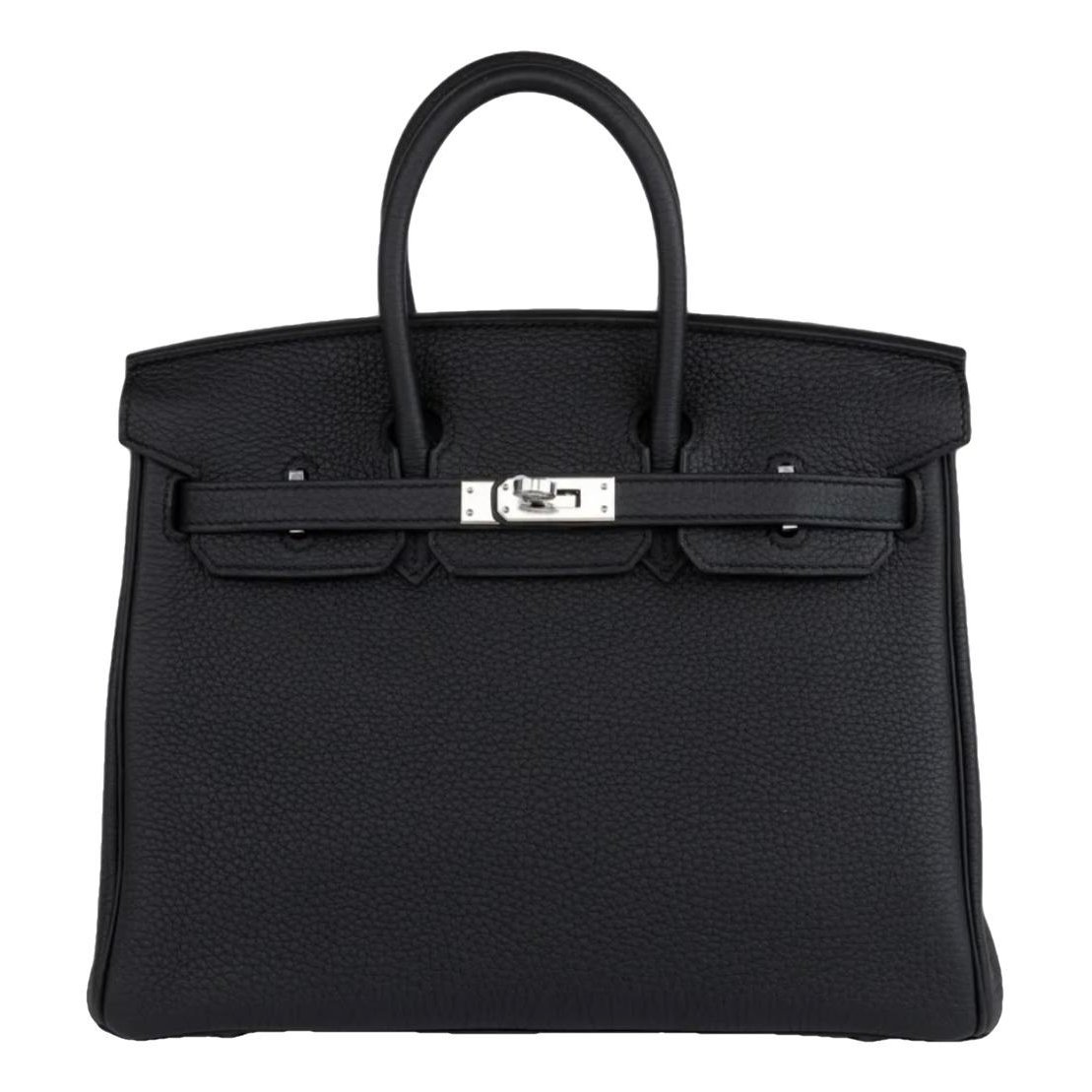 Hermes Birkin 25 Handbag Togo Leather