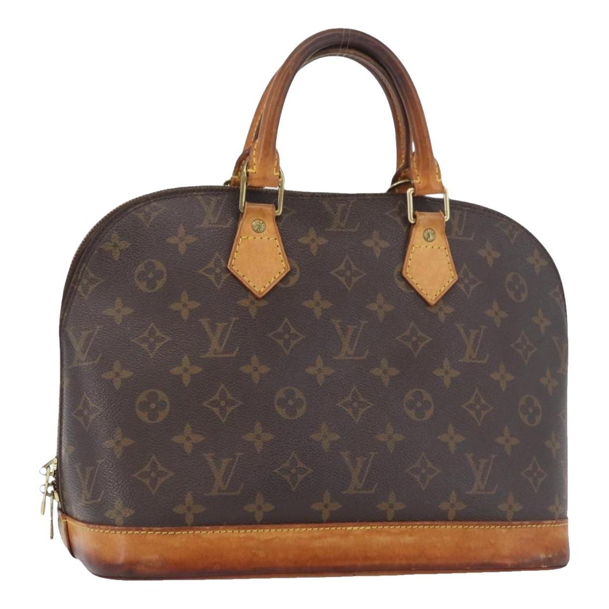 Alma leather handbag