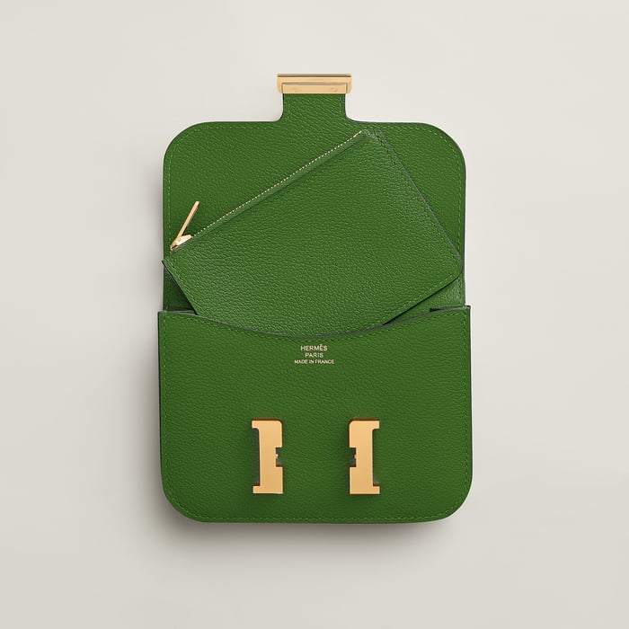 Vert Yucca Constance Slim Wallet