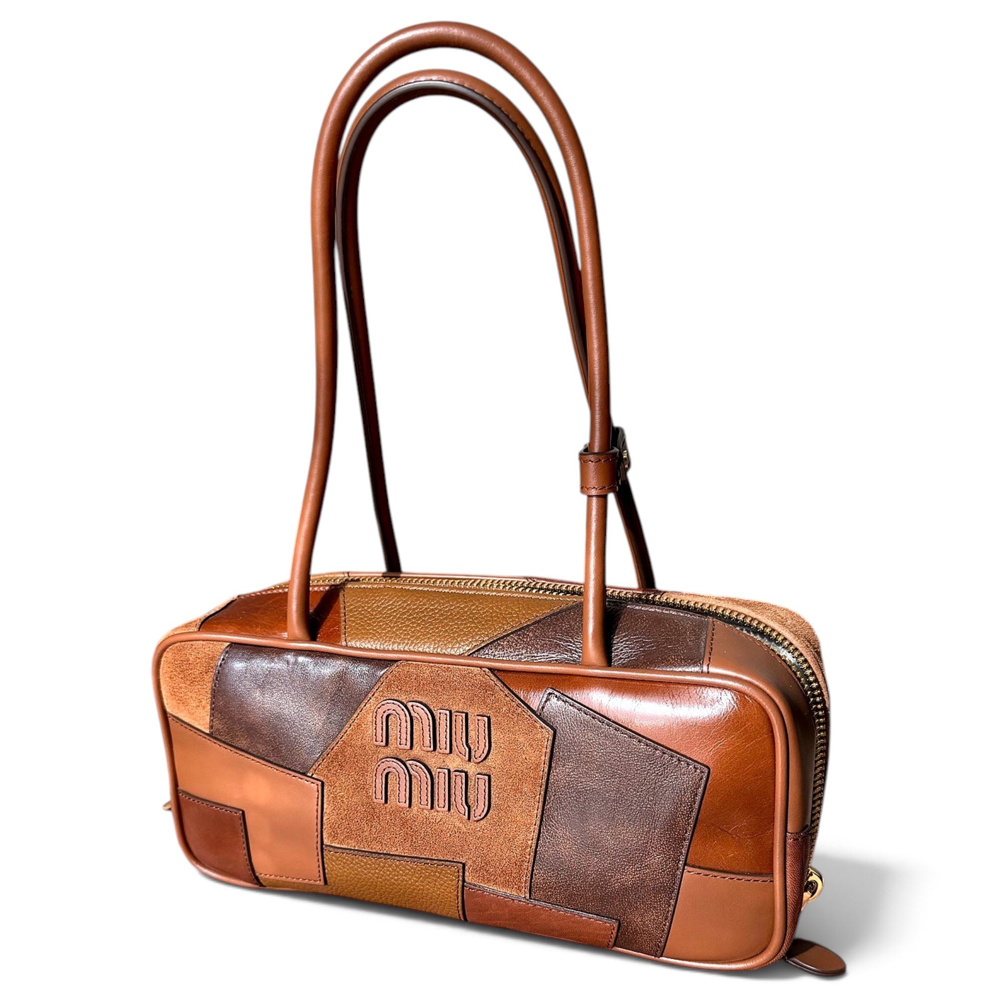 Miu Miu Arcadie leather handbag
