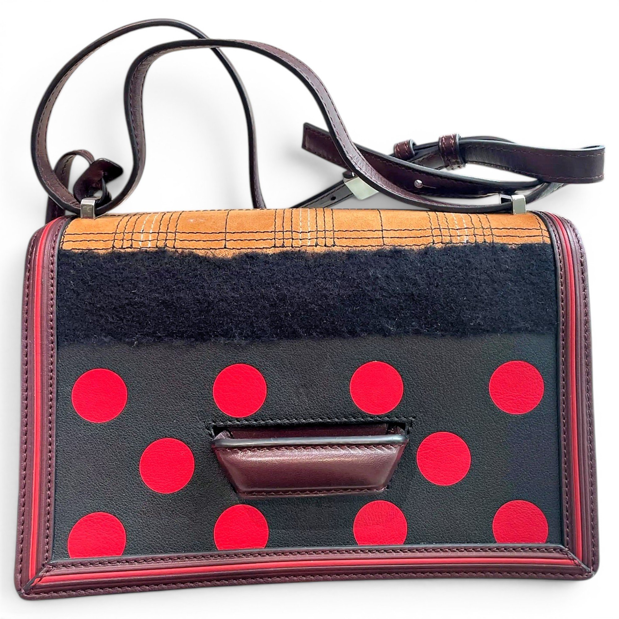 Barcelona leather crossbody bag