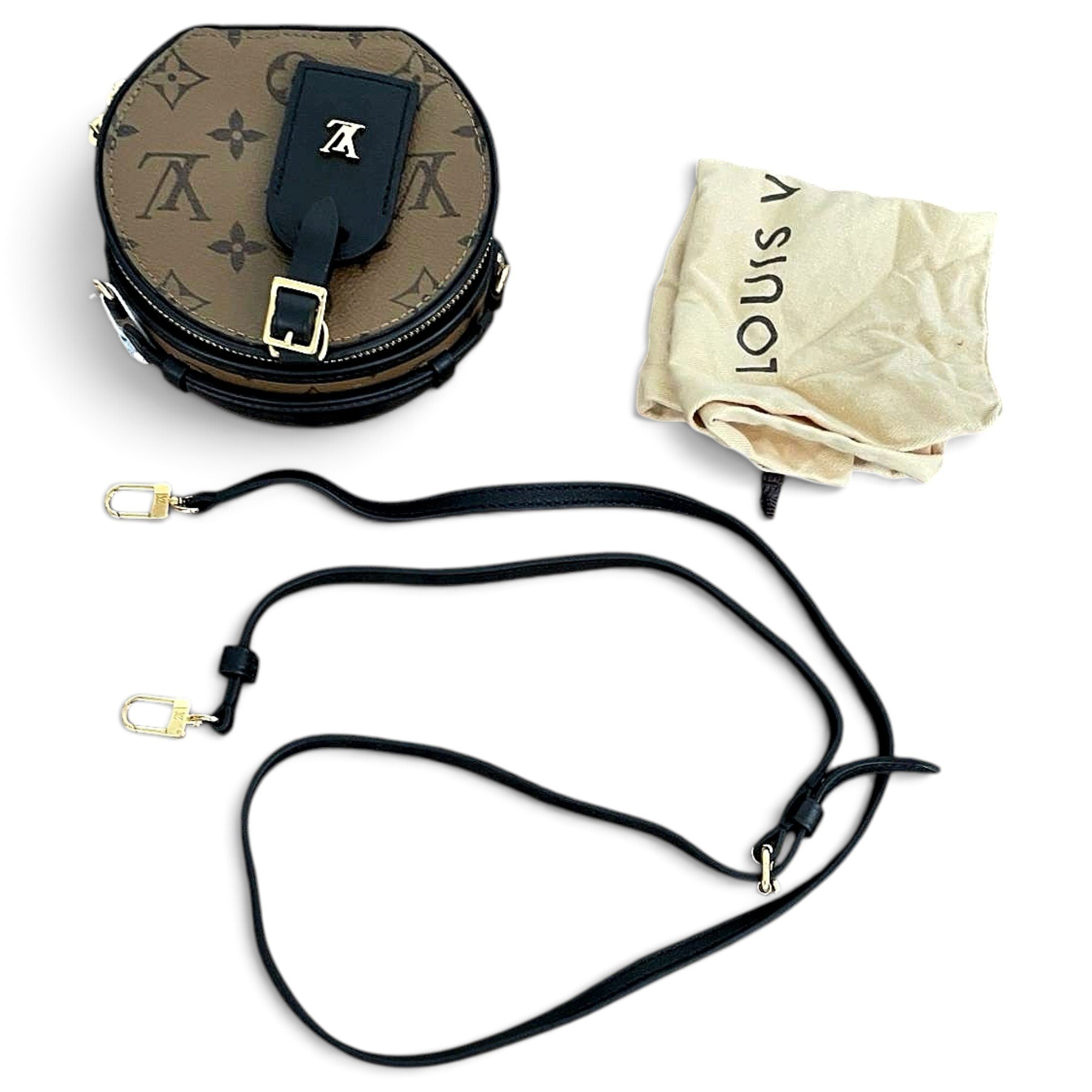 Louis Vuitton Petite Boîte Chapeau leather handbag