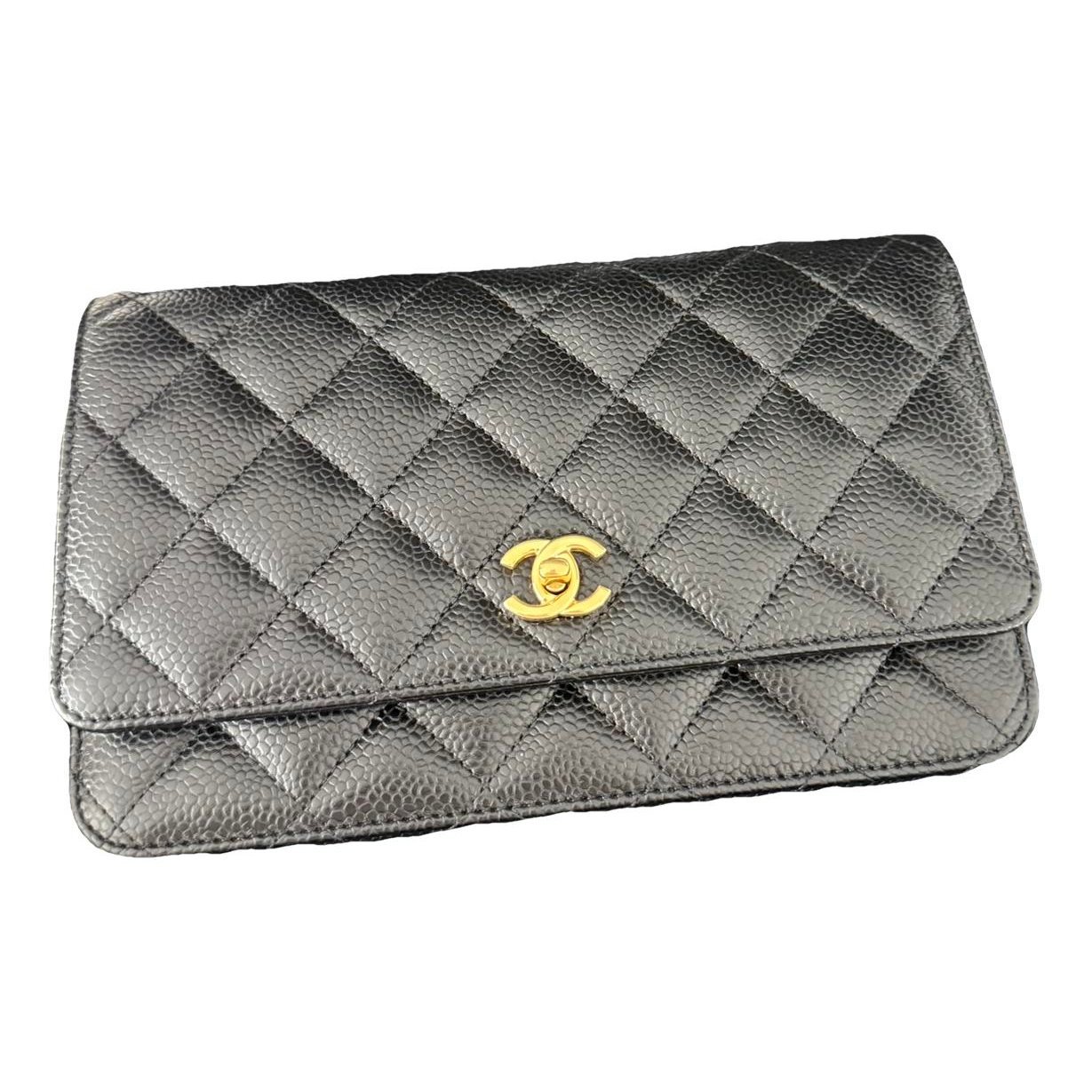 Wallet On Chain Timeless/Classique leather crossbody bag