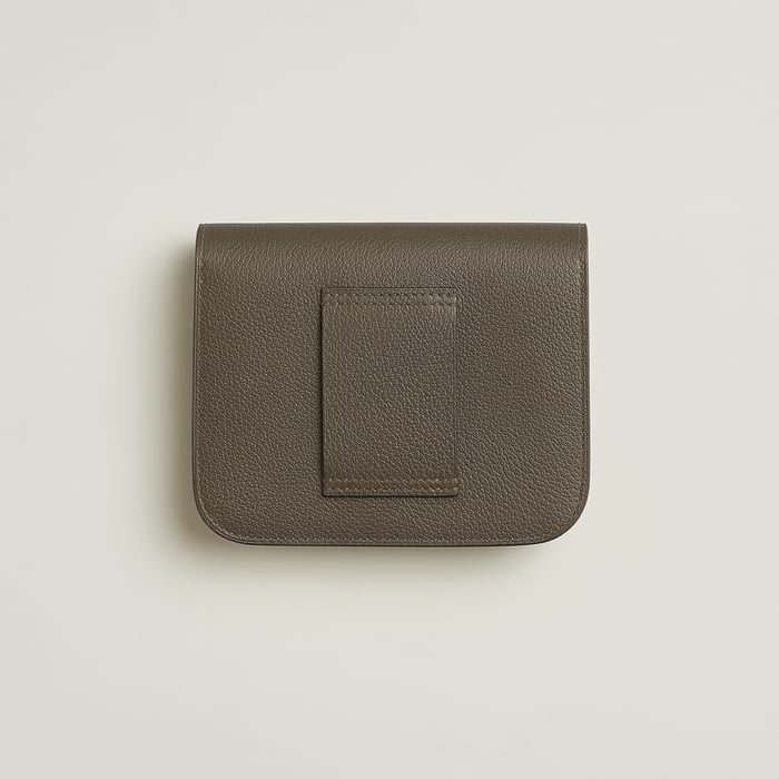 Vert Loden Constance Slim Wallet