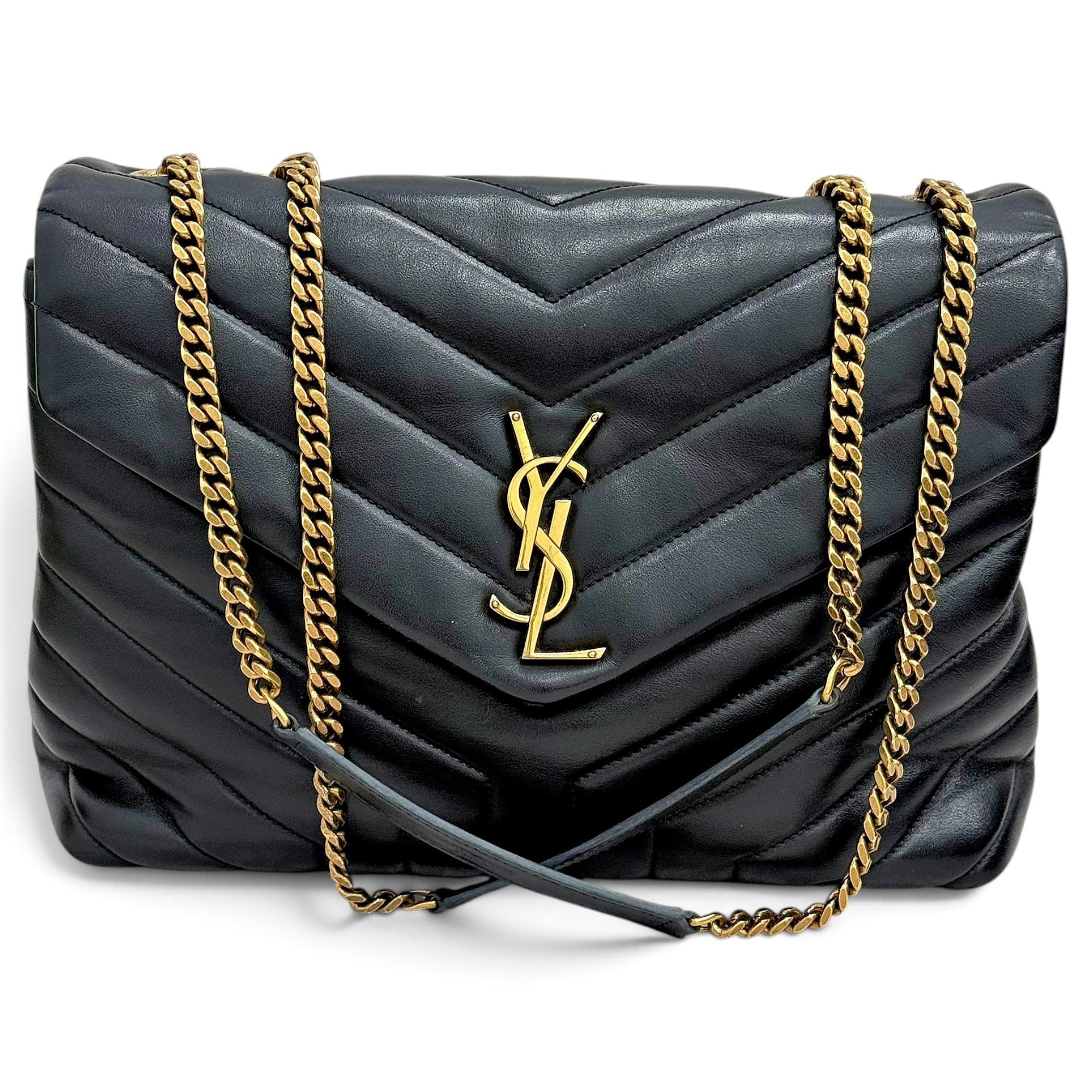 Loulou leather handbag