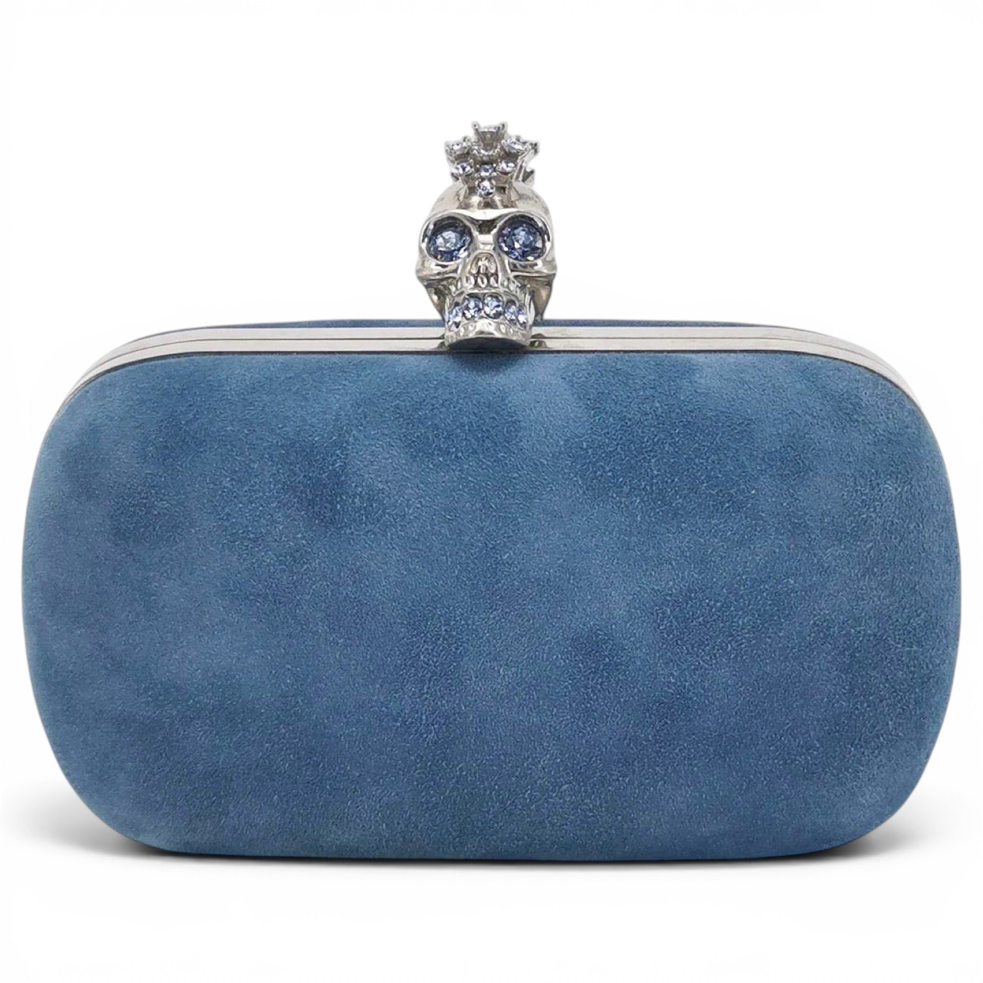 Skull clutch bag