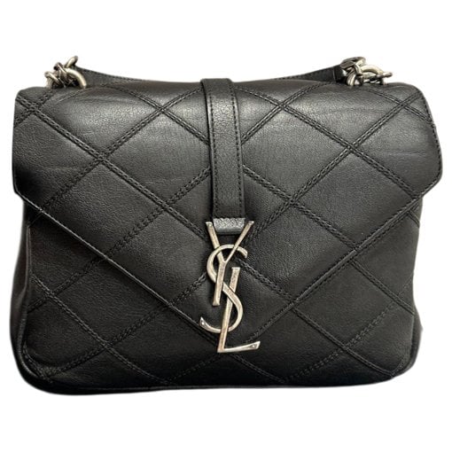 Collége monogramme leather handbag