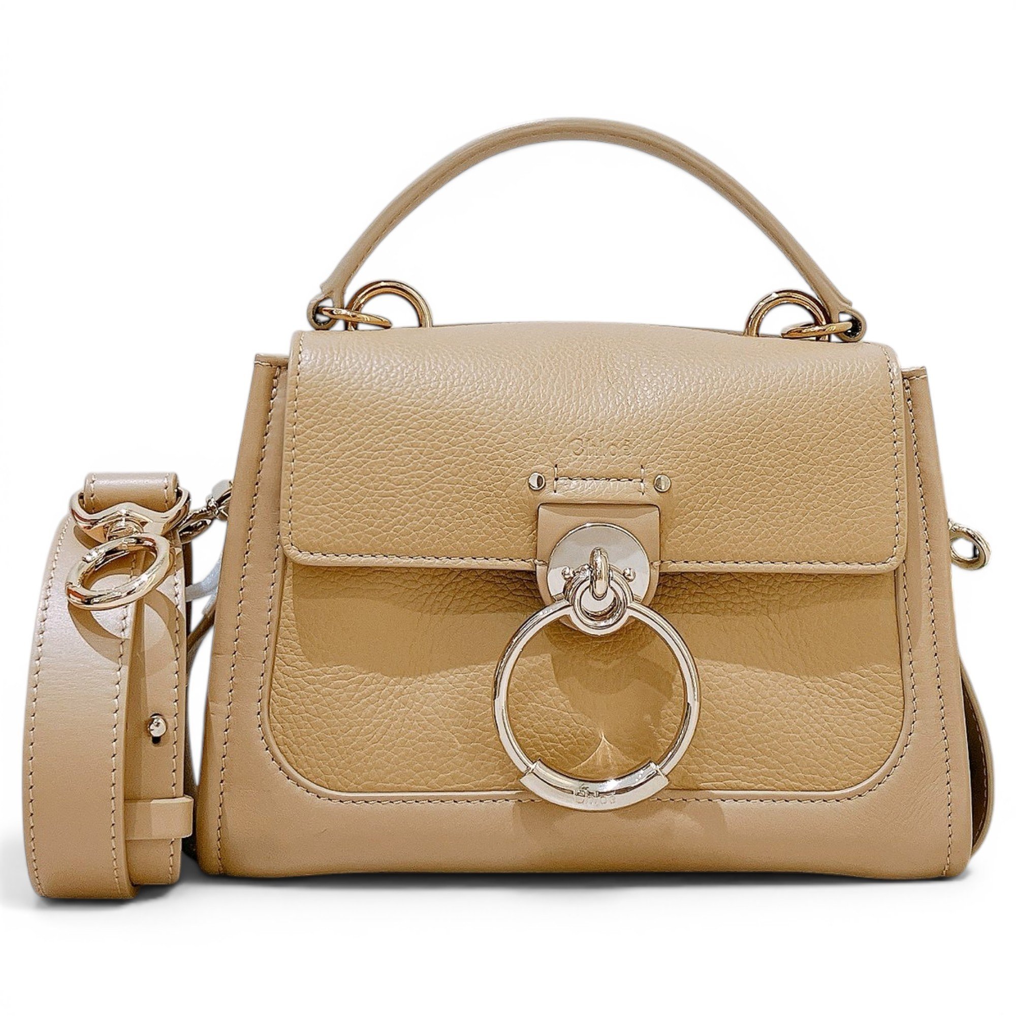 Tess leather handbag