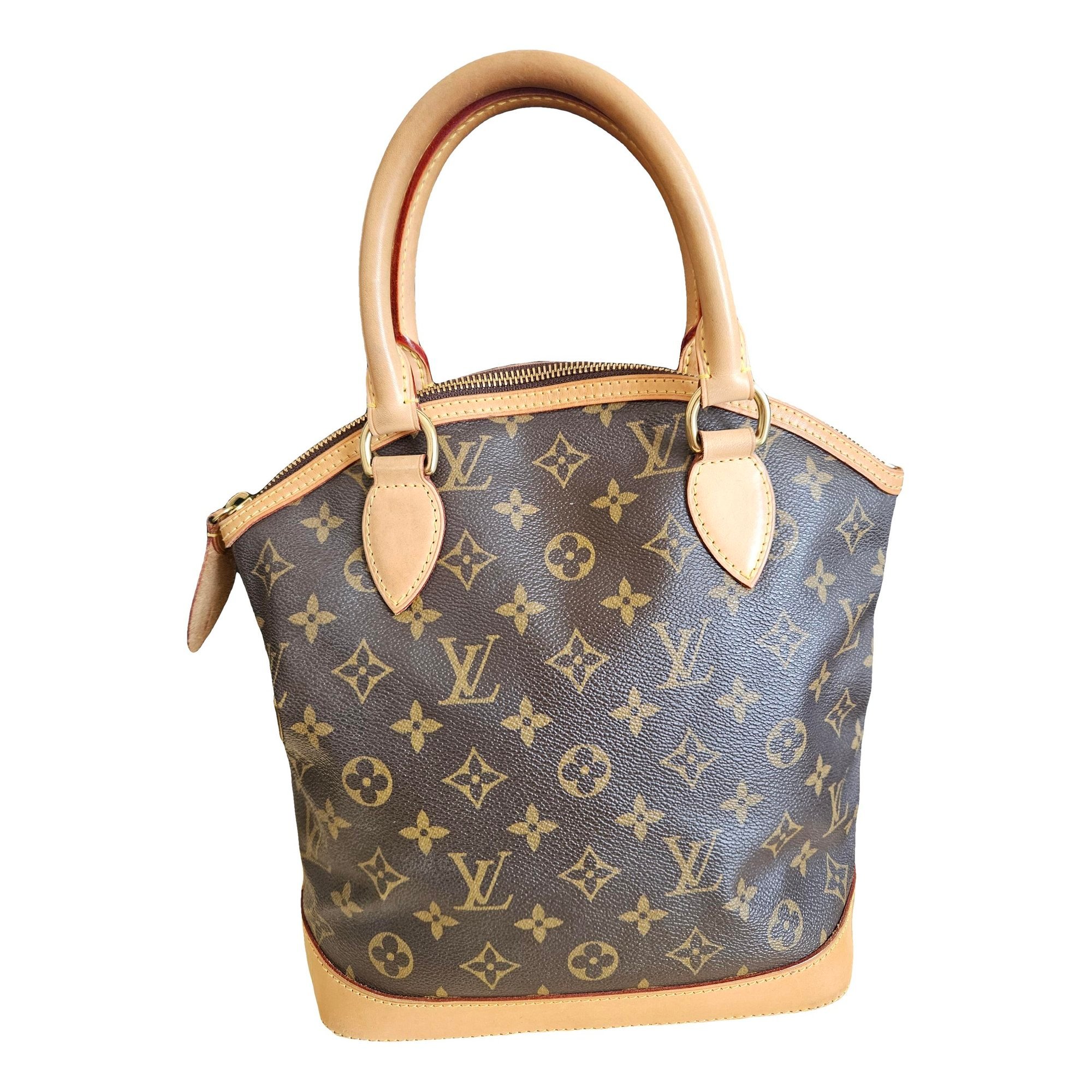 Lockit leather handbag