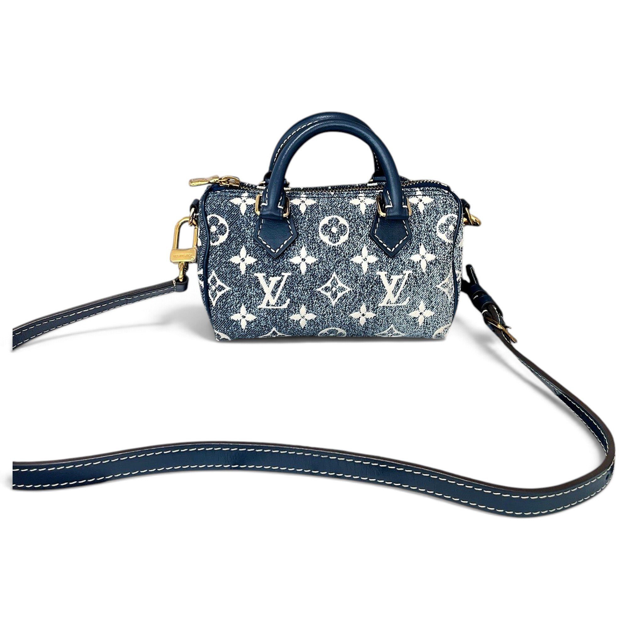 Nano Speedy / Mini HL leather handbag