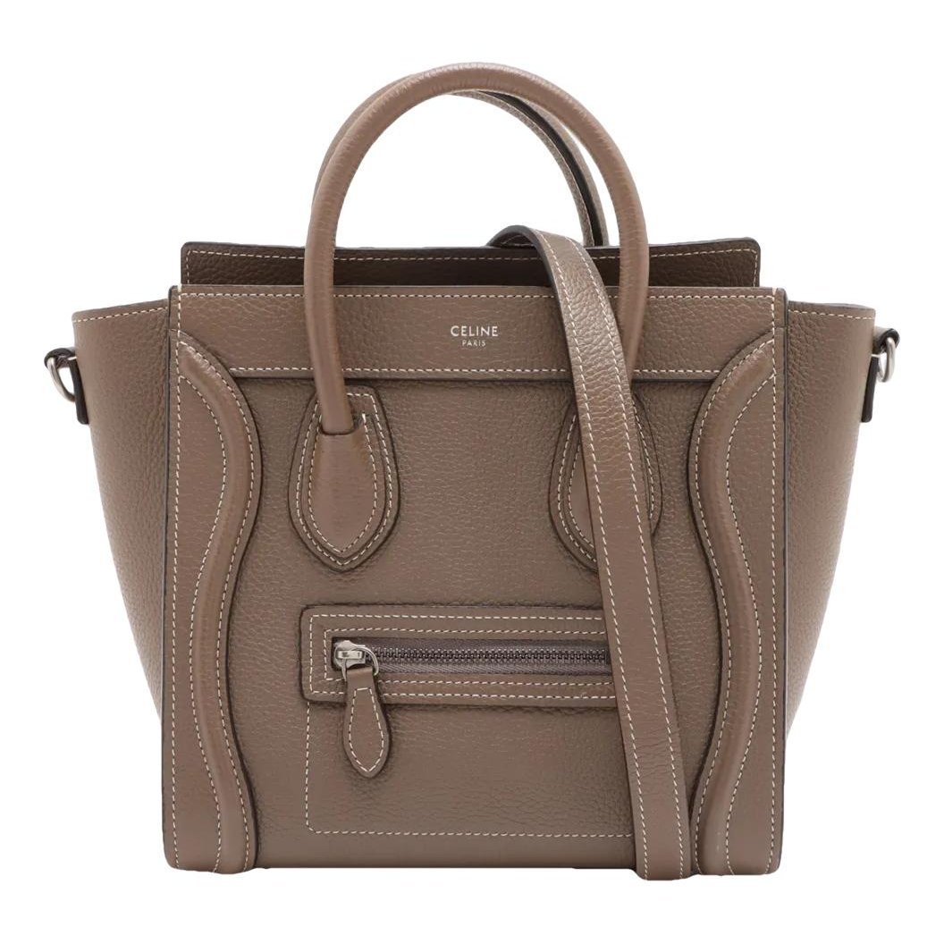 Nano Luggage leather handbag
