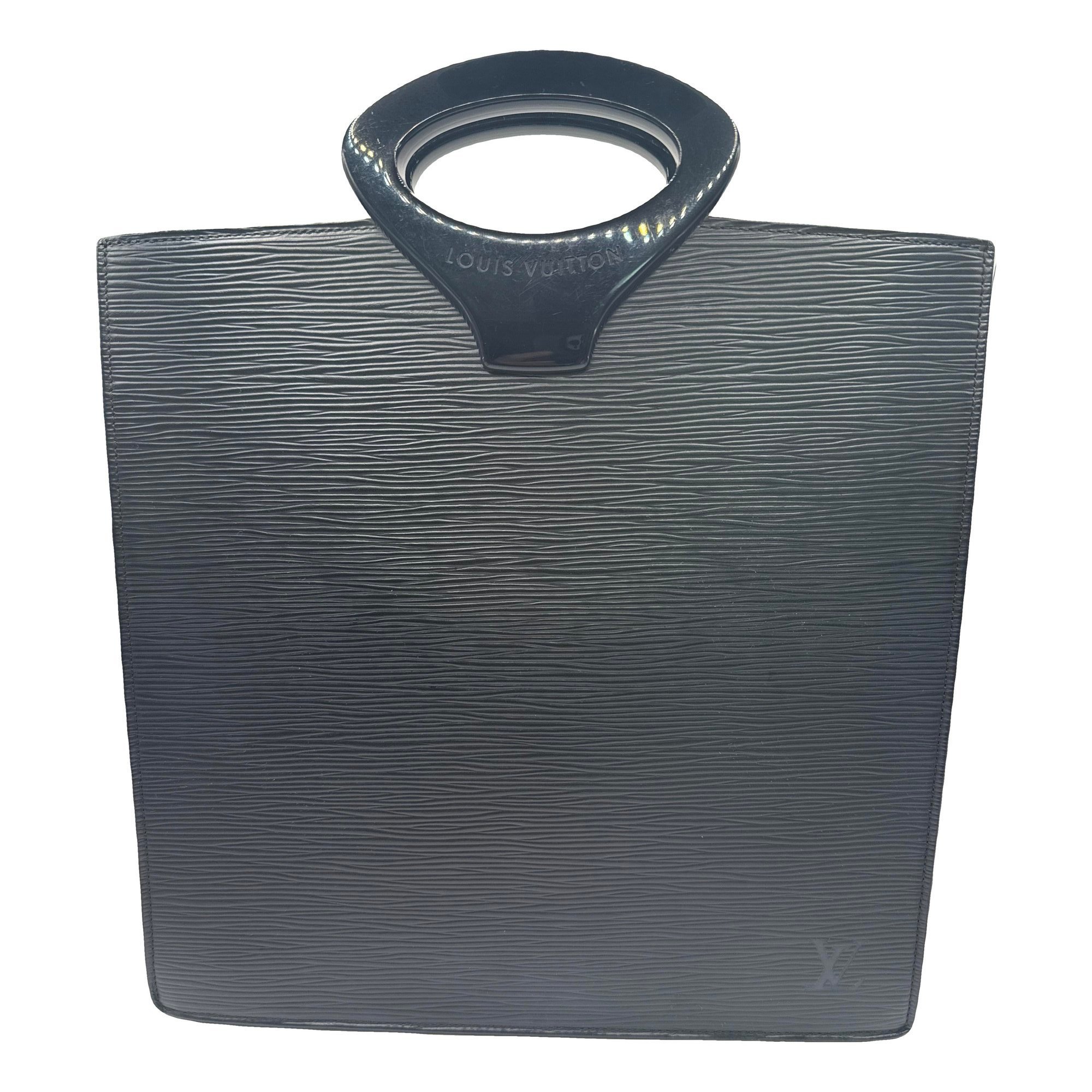 Ombre leather handbag
