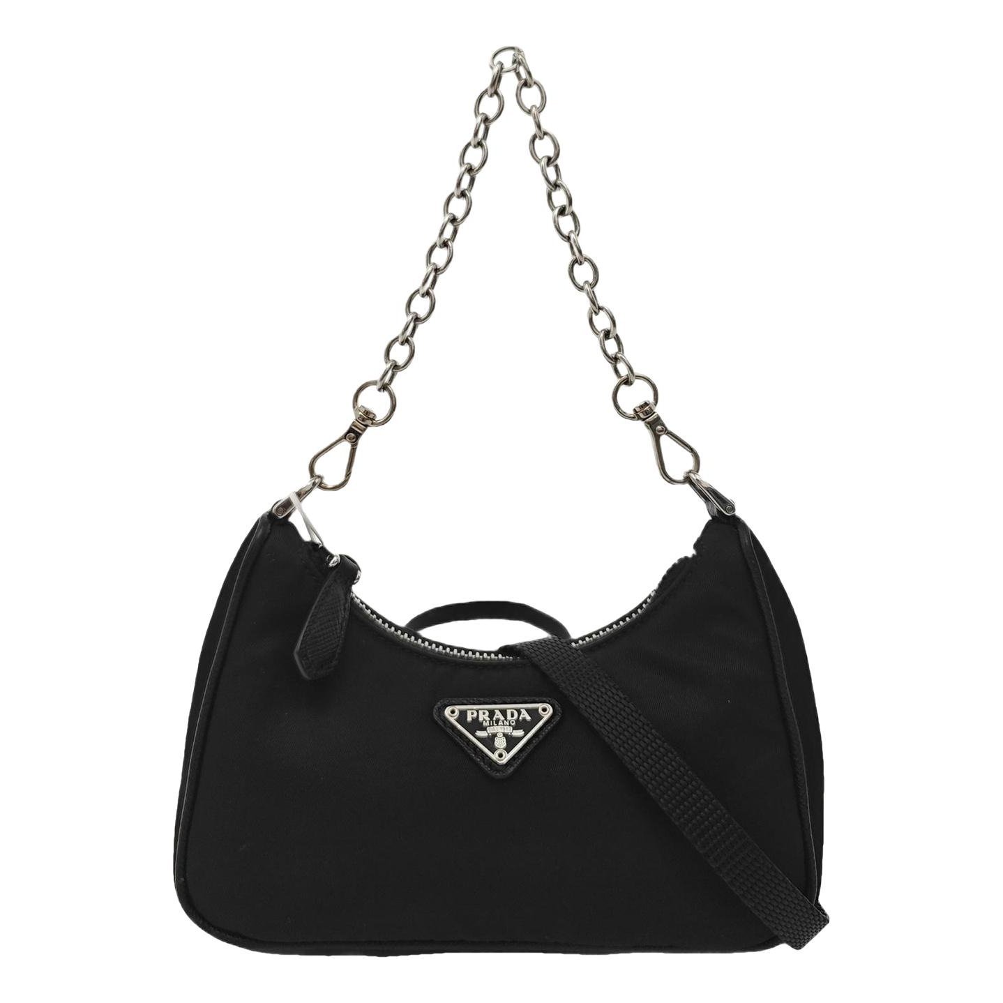 Re-edition cloth handbag