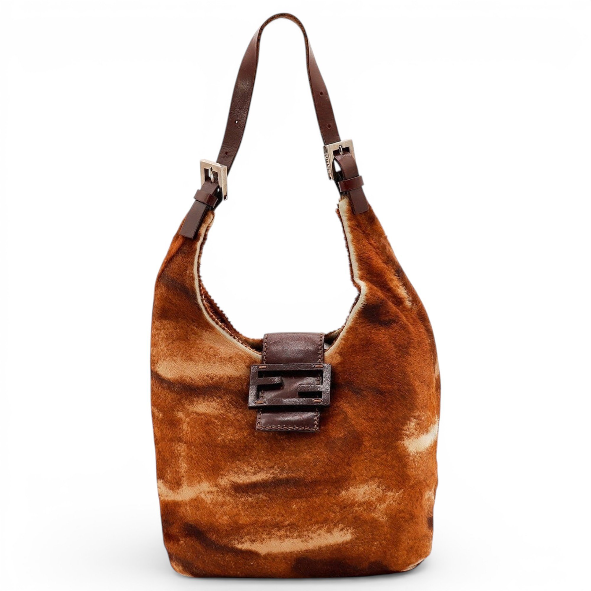 Mamma Baguette pony-style calfskin handbag