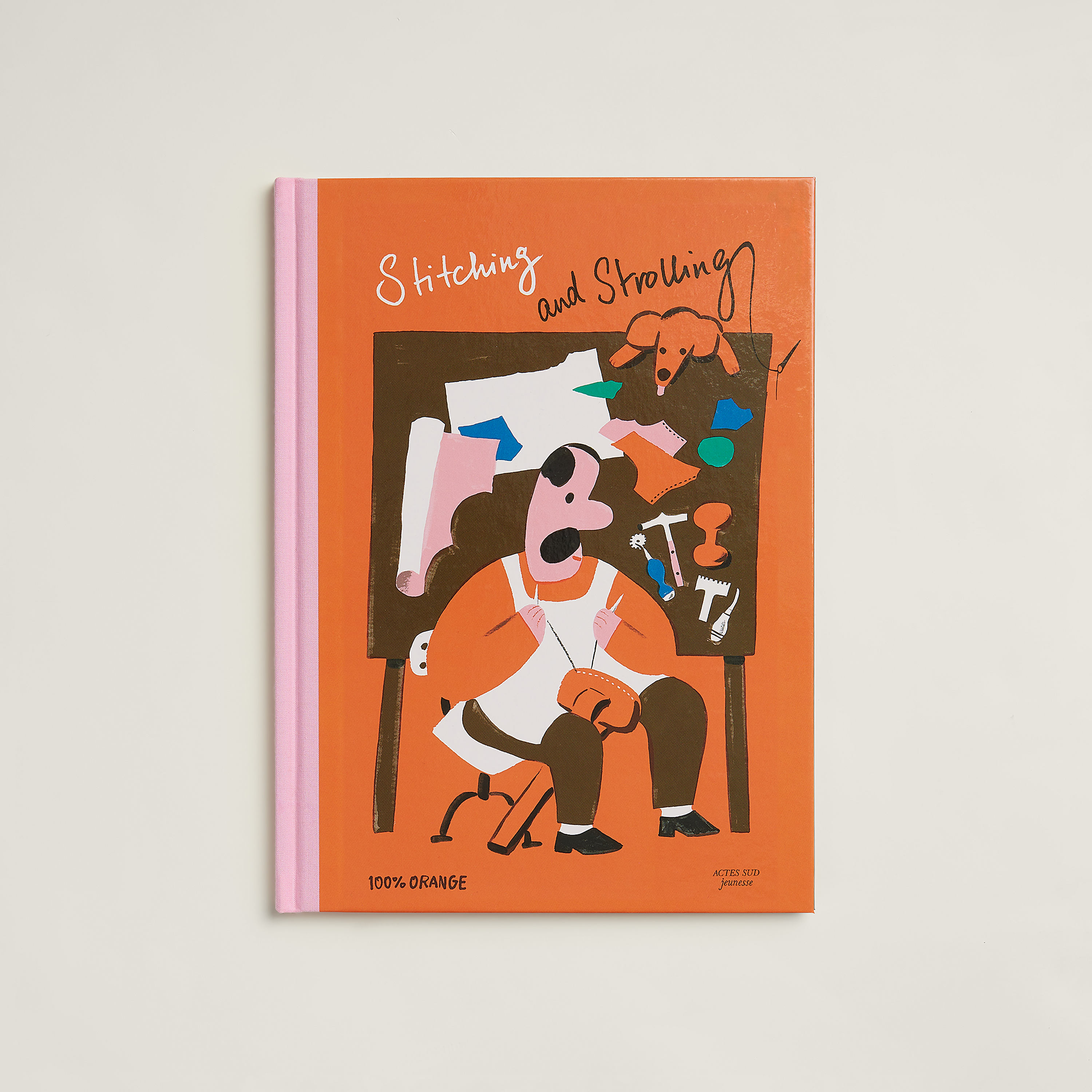 "Stitching and strolling" book in English