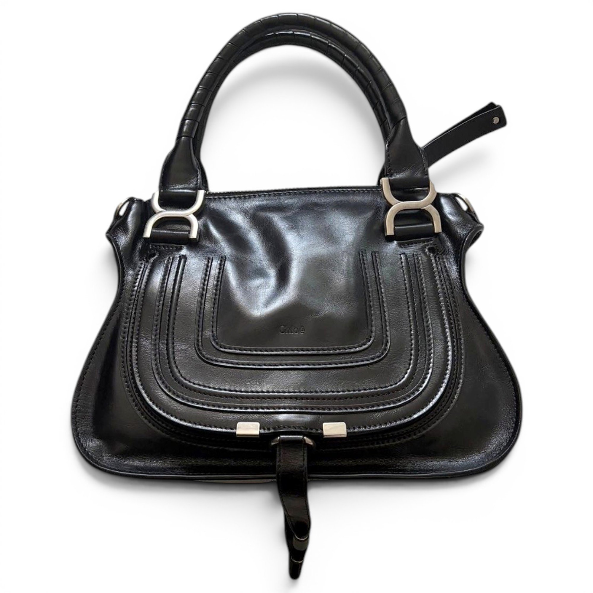 Marcie leather handbag