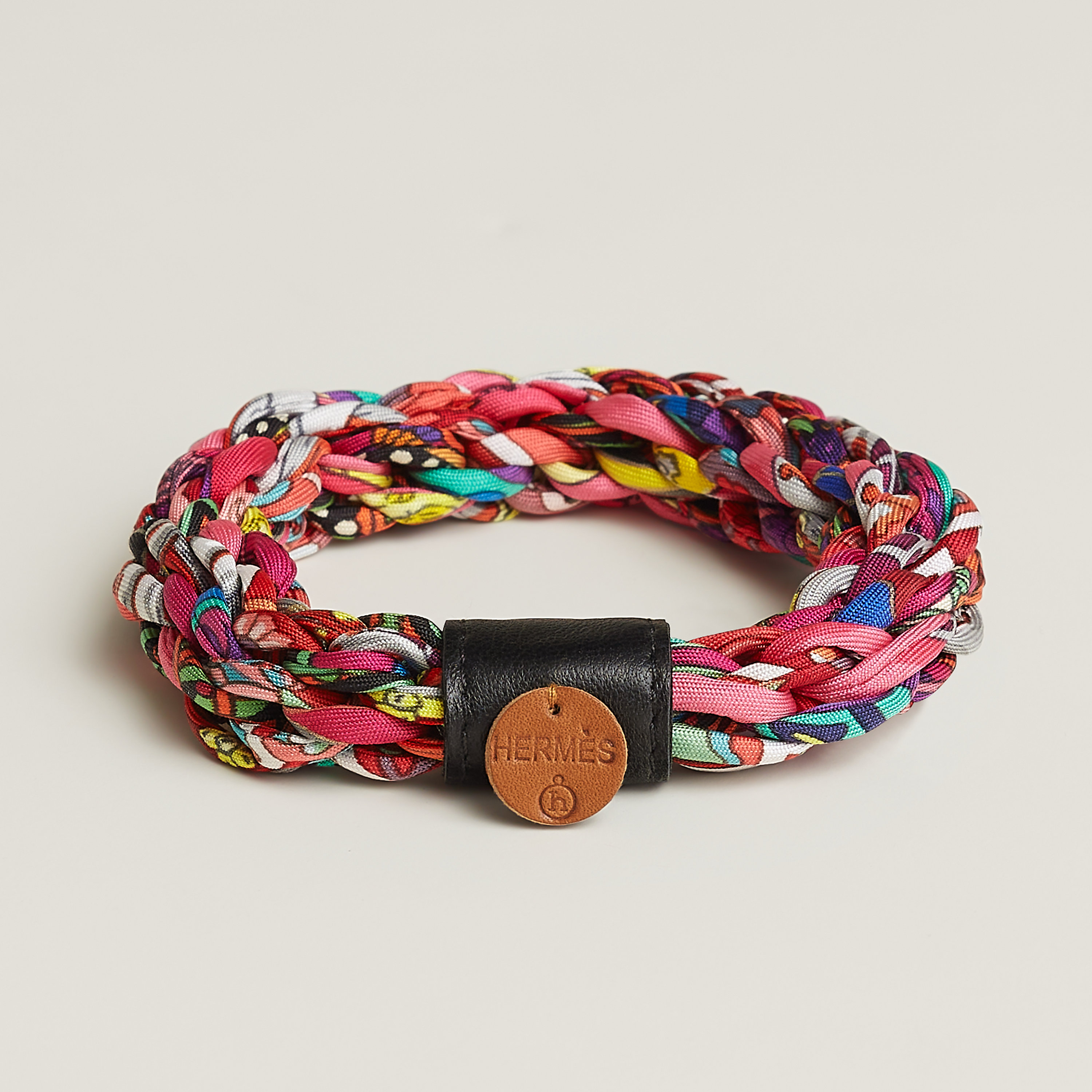 Multistrand woven bracelet