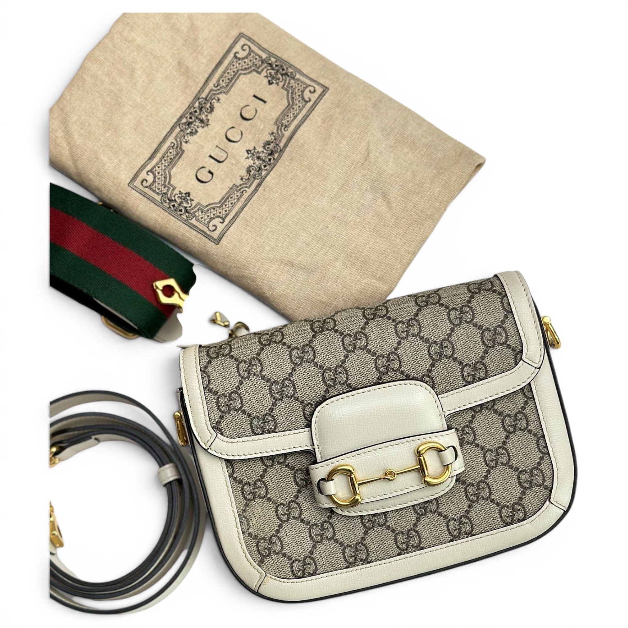 1955 leather handbag