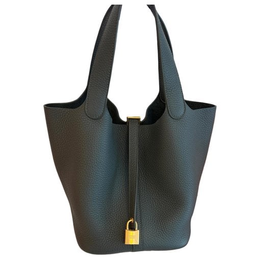 Picotin leather handbag