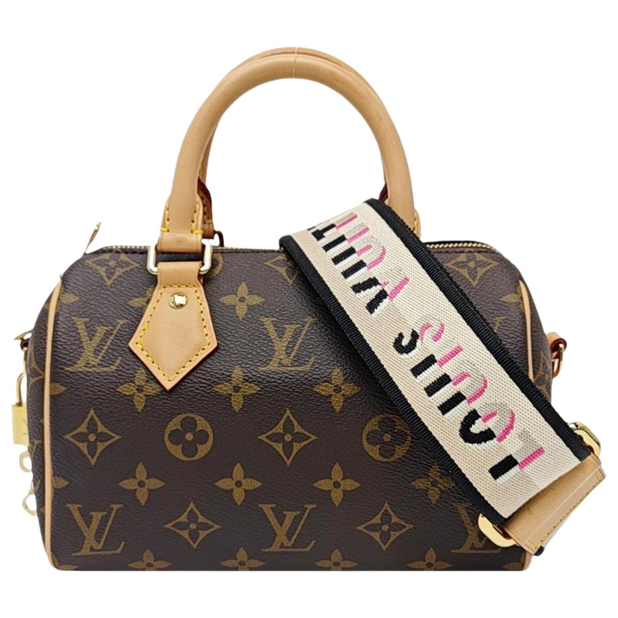 Nano Speedy / Mini HL leather handbag