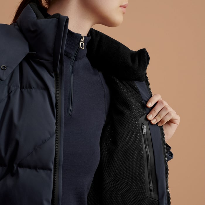 Navy Toundra Puffer Coat