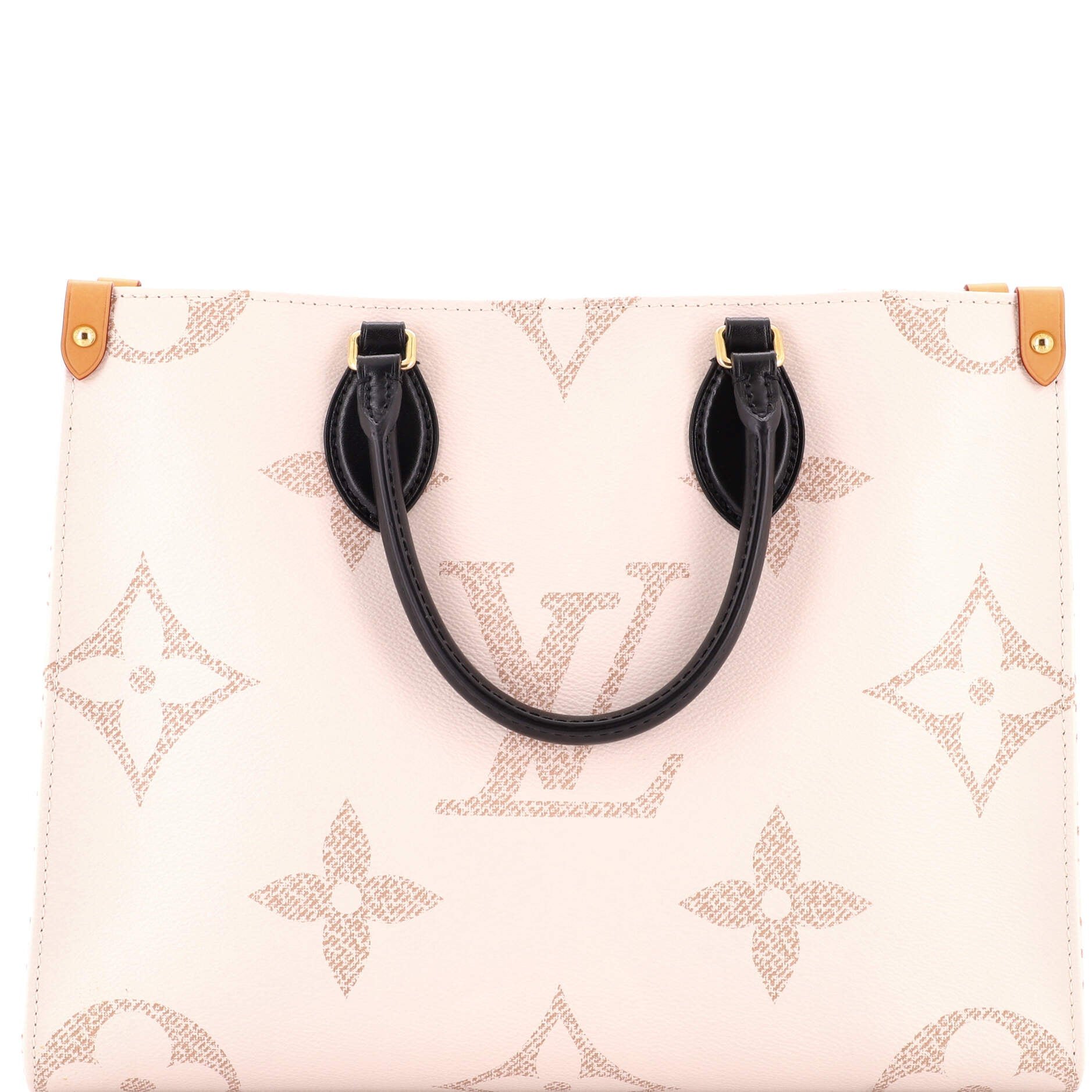 OnTheGo Tote Monogram Dune Canvas MM