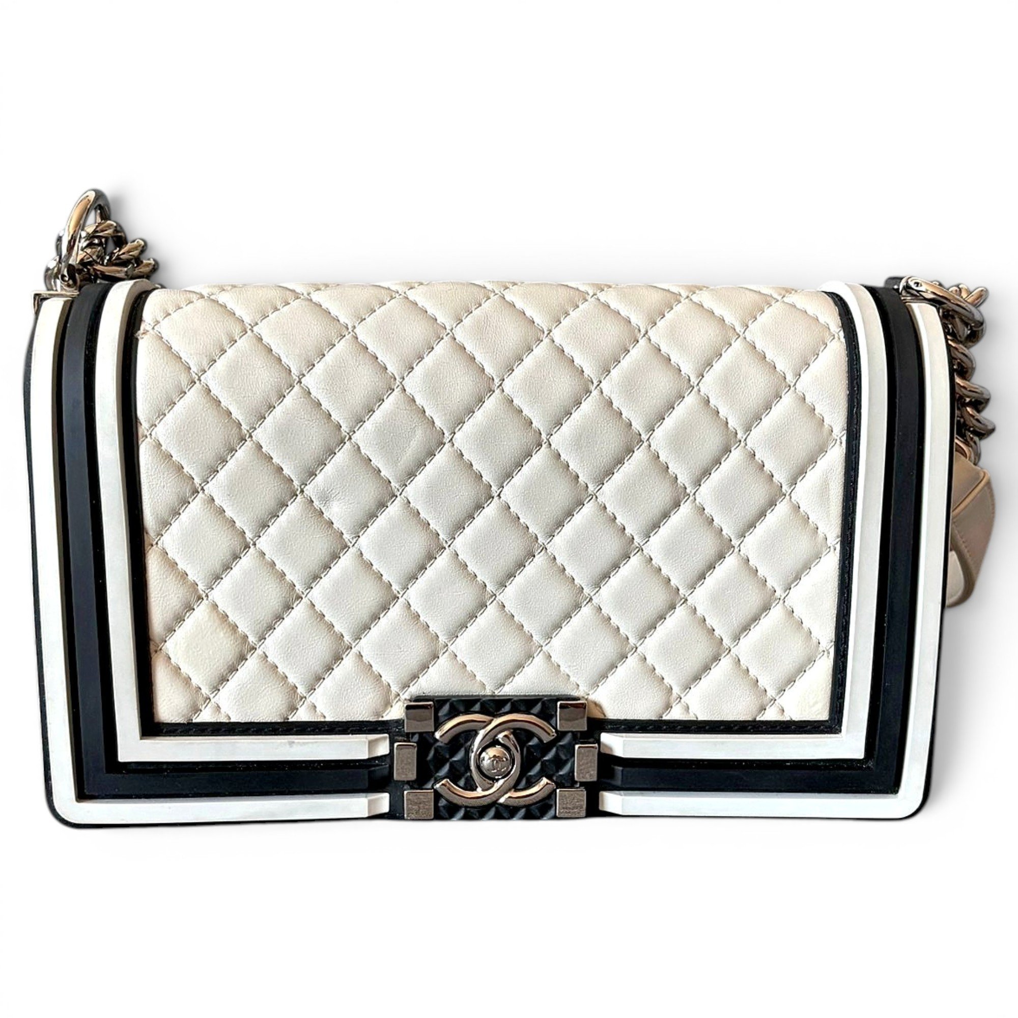 Boy leather crossbody bag