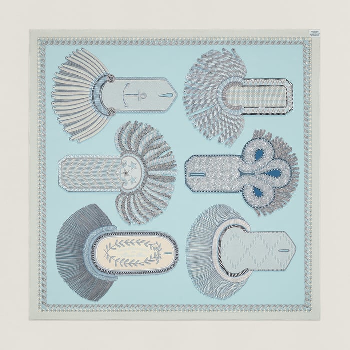 Epaulettes De Gala Double Face Scarf 90