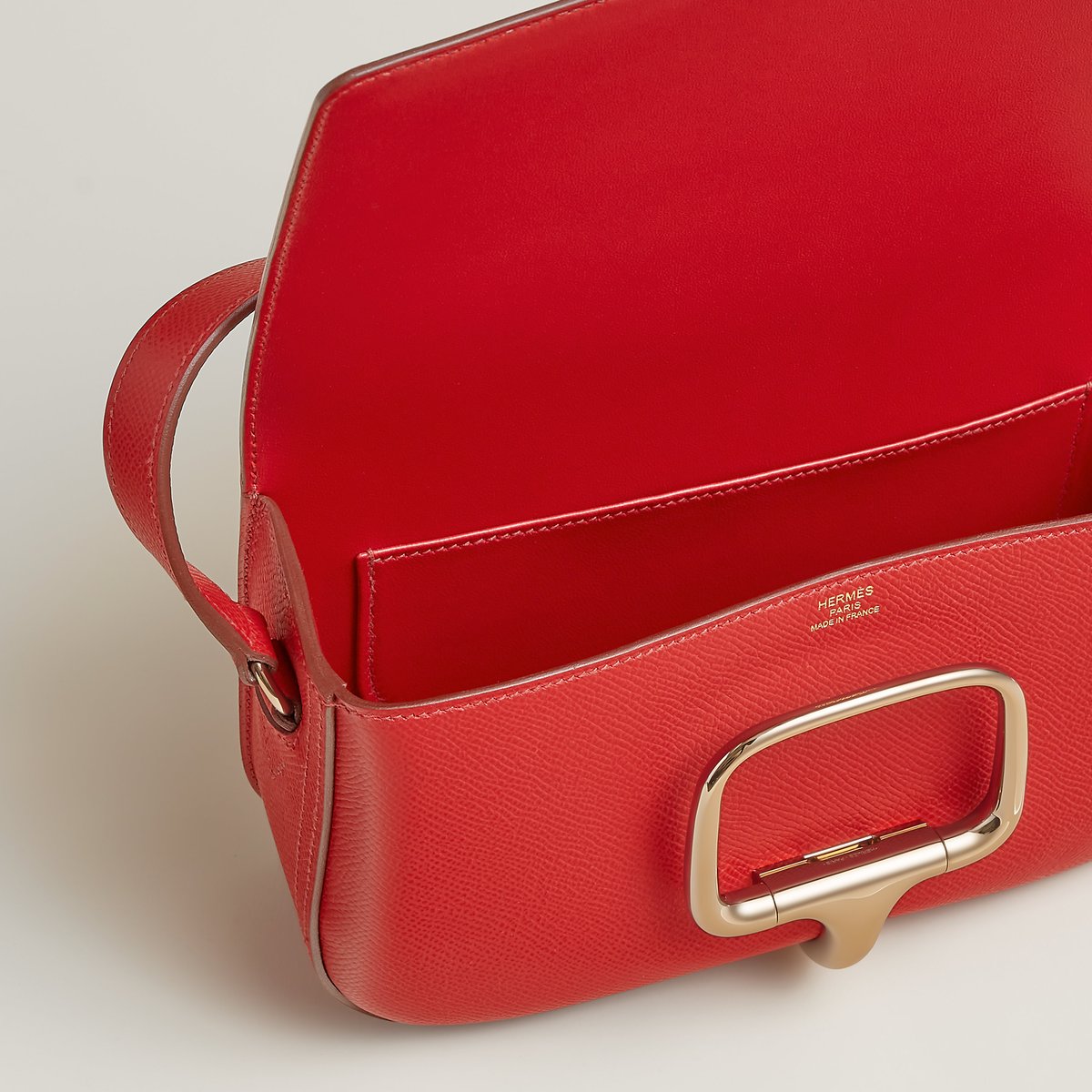 Rouge Garance Hermès Della Cavalleria Elan Bag