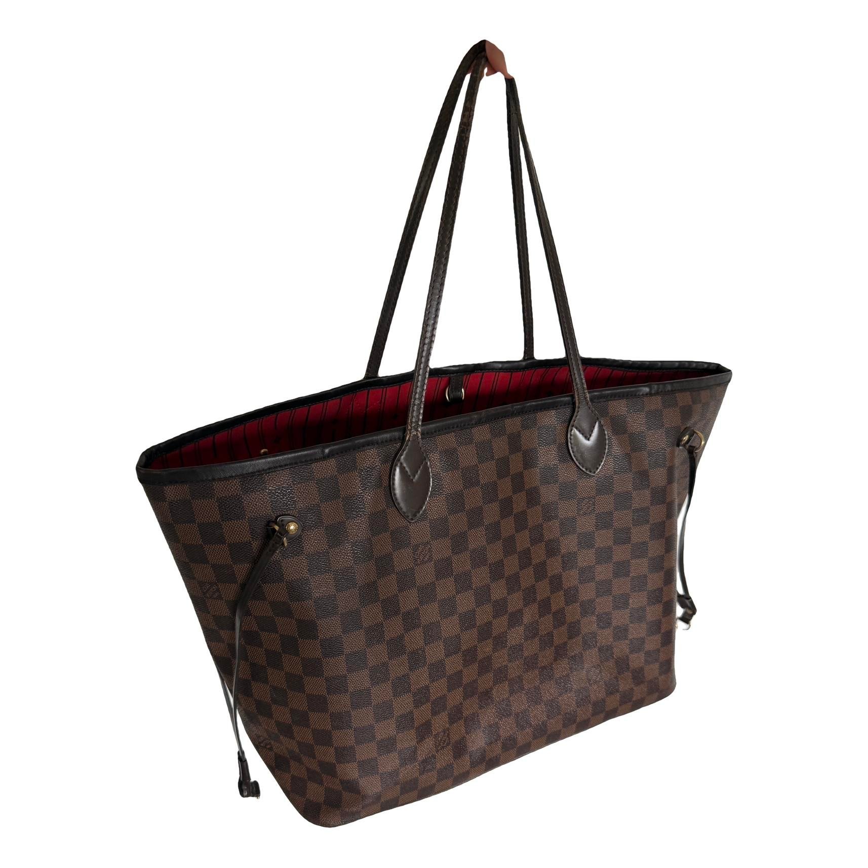 Neverfull leather tote
