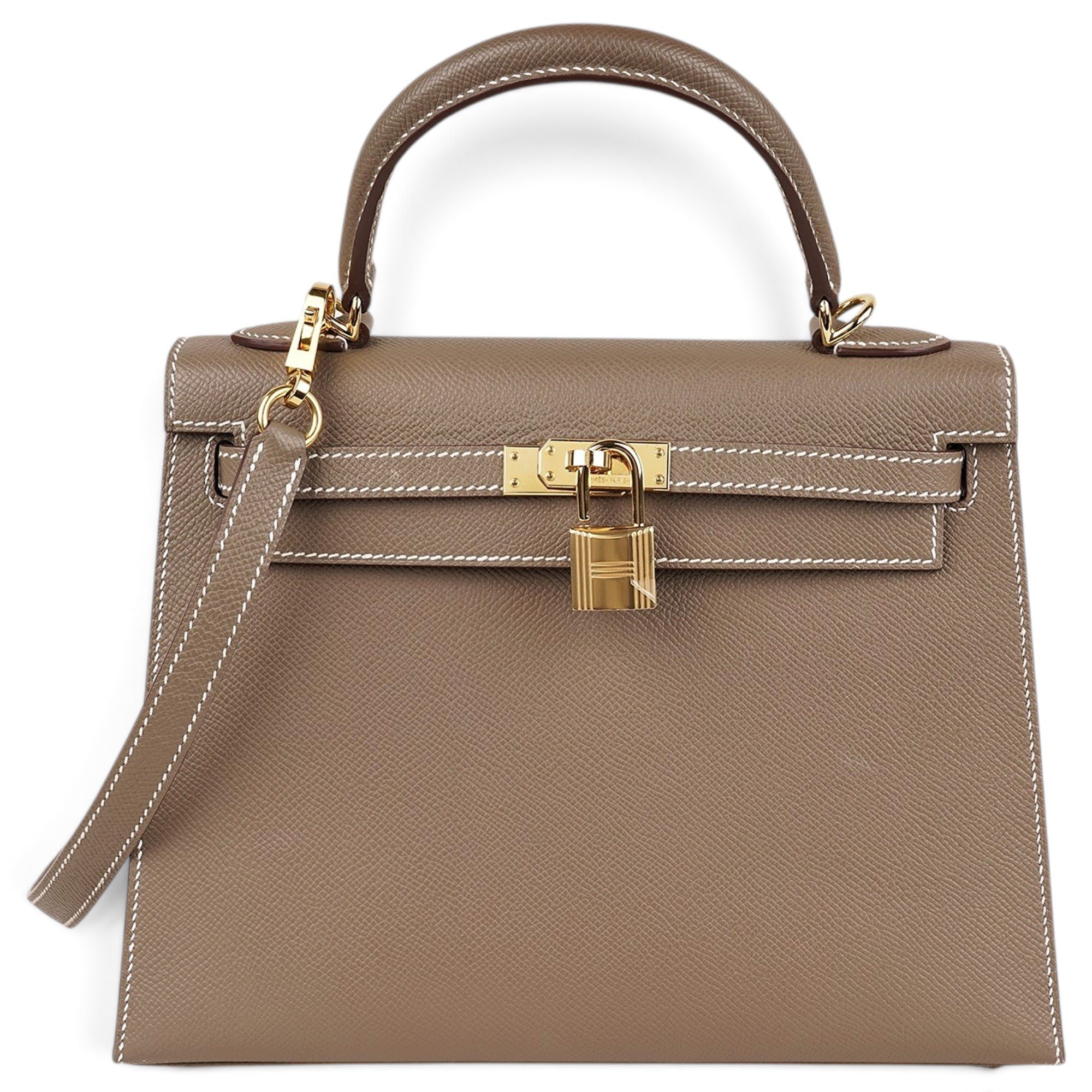 Kelly 25 leather handbag