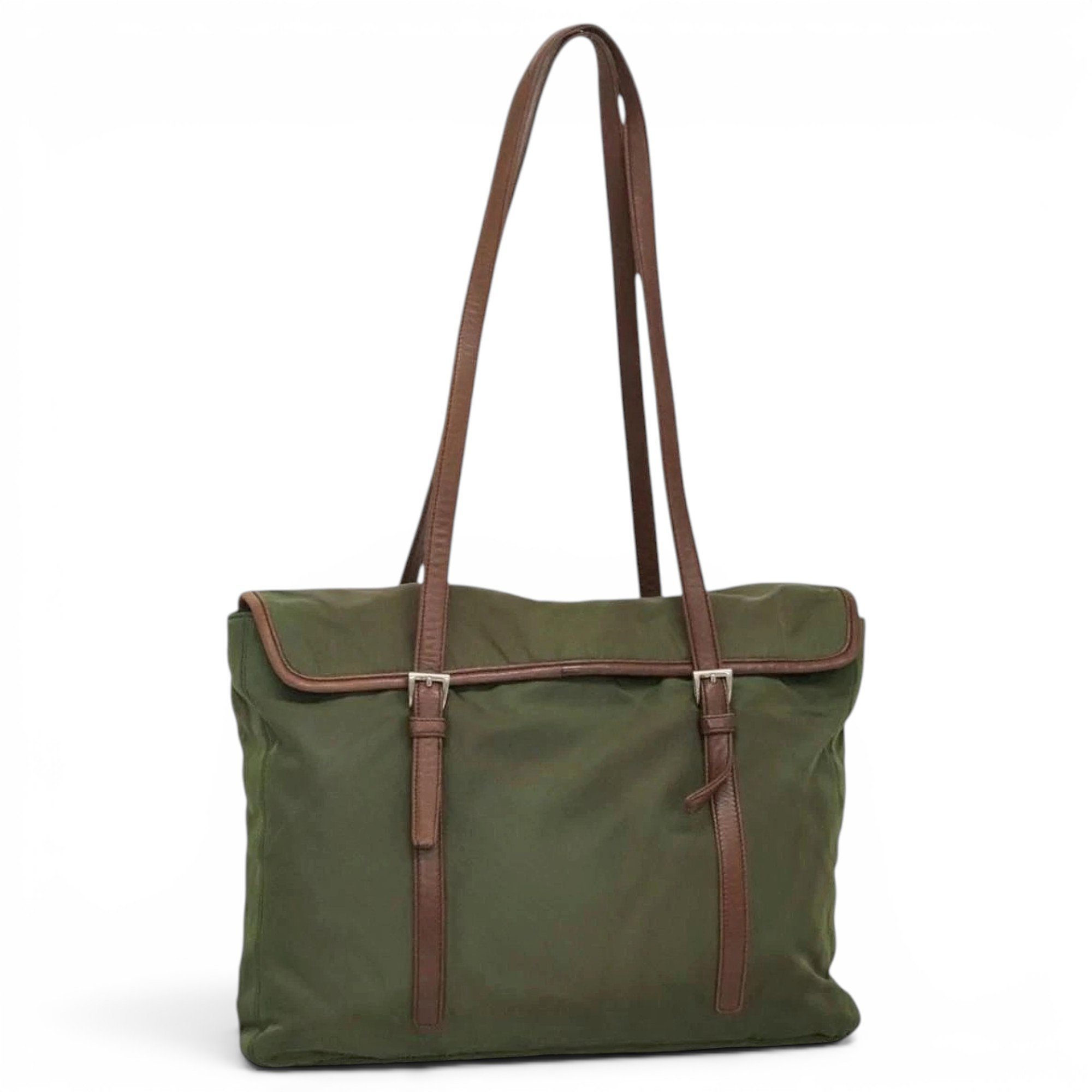 Leather tote