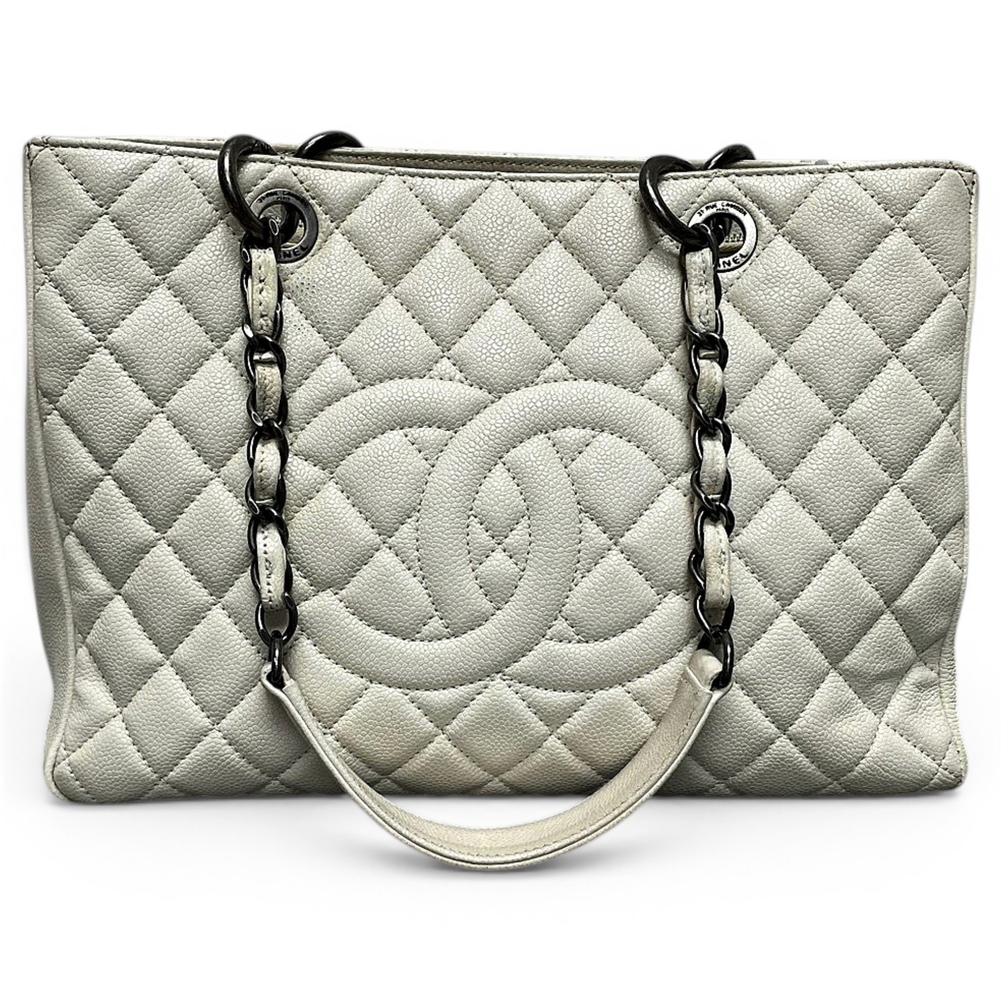 Grand shopping leather handbag