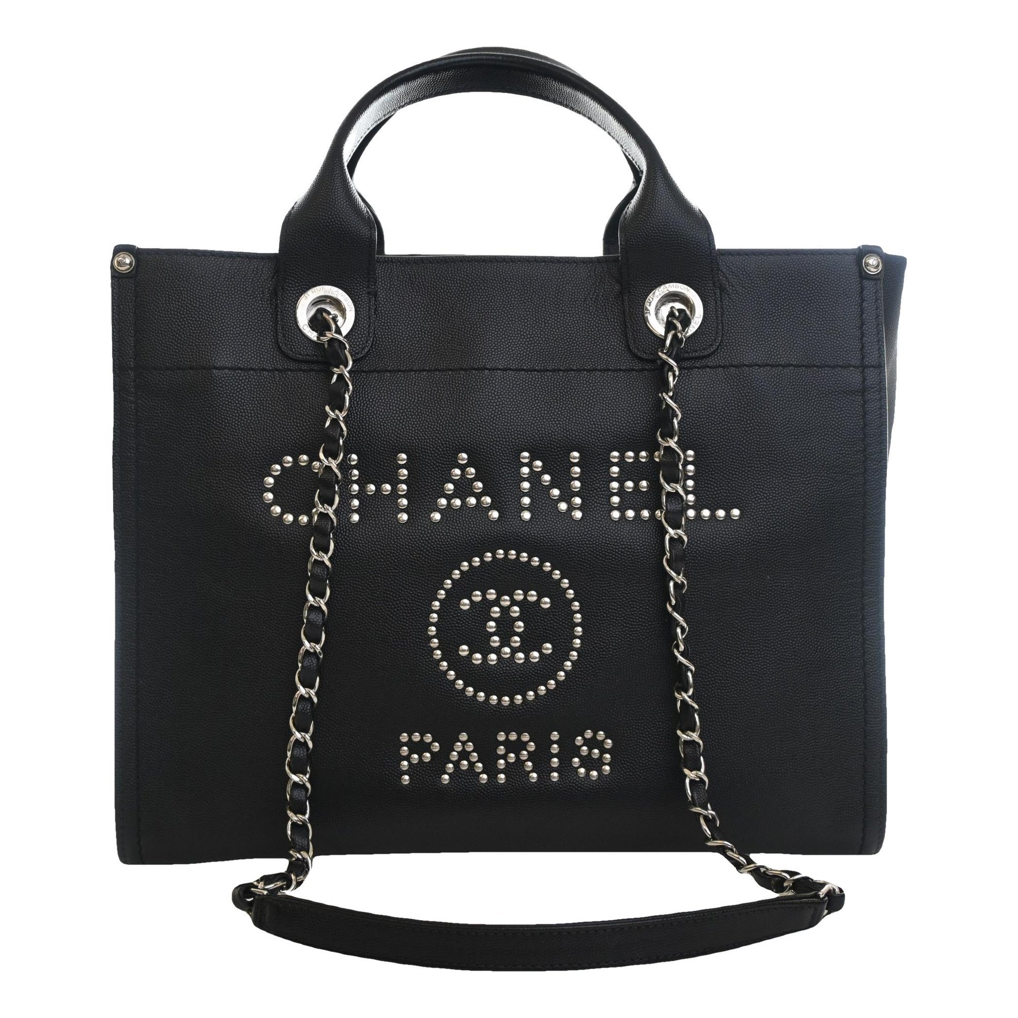 Deauville leather tote
