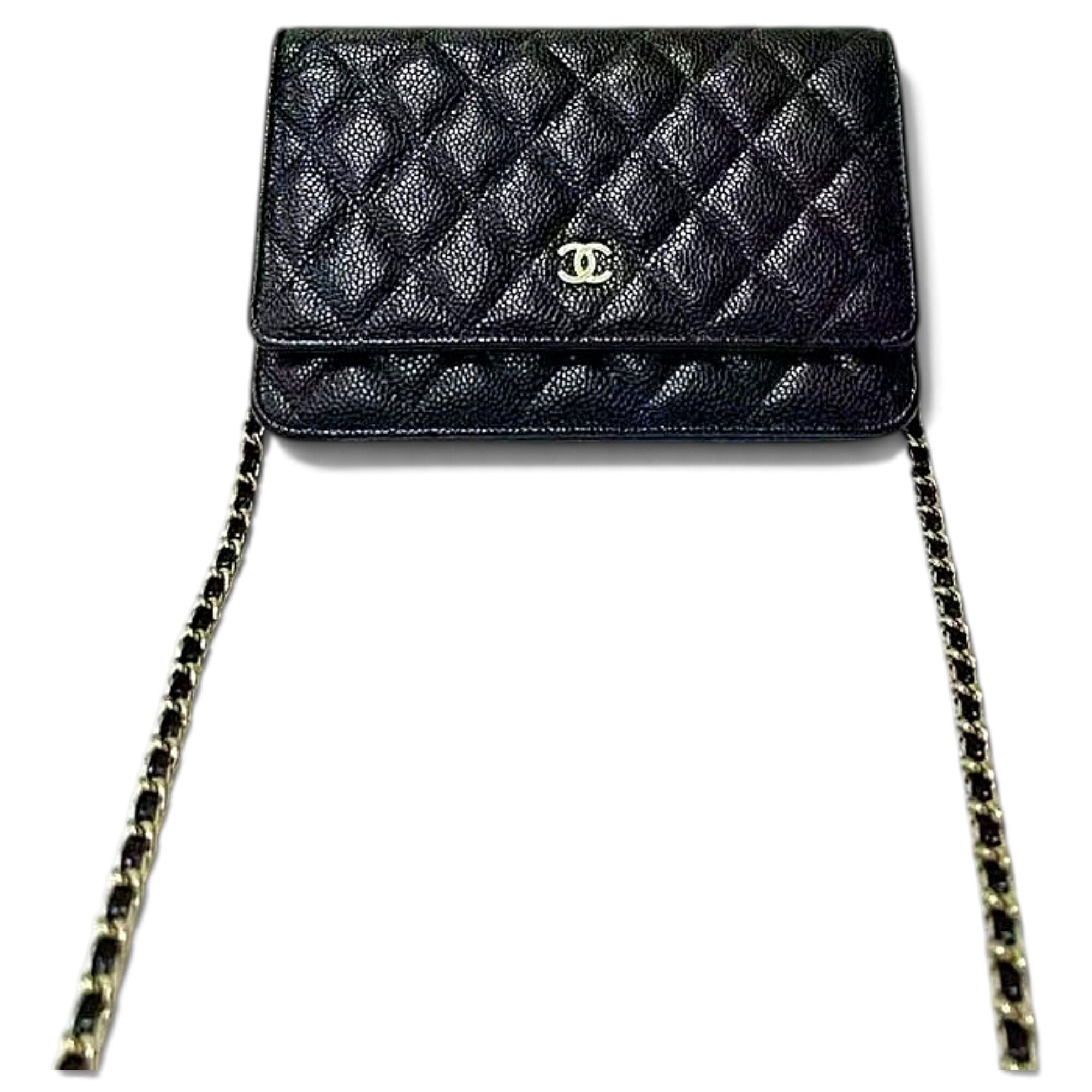 Wallet On Chain Timeless/Classique leather crossbody bag