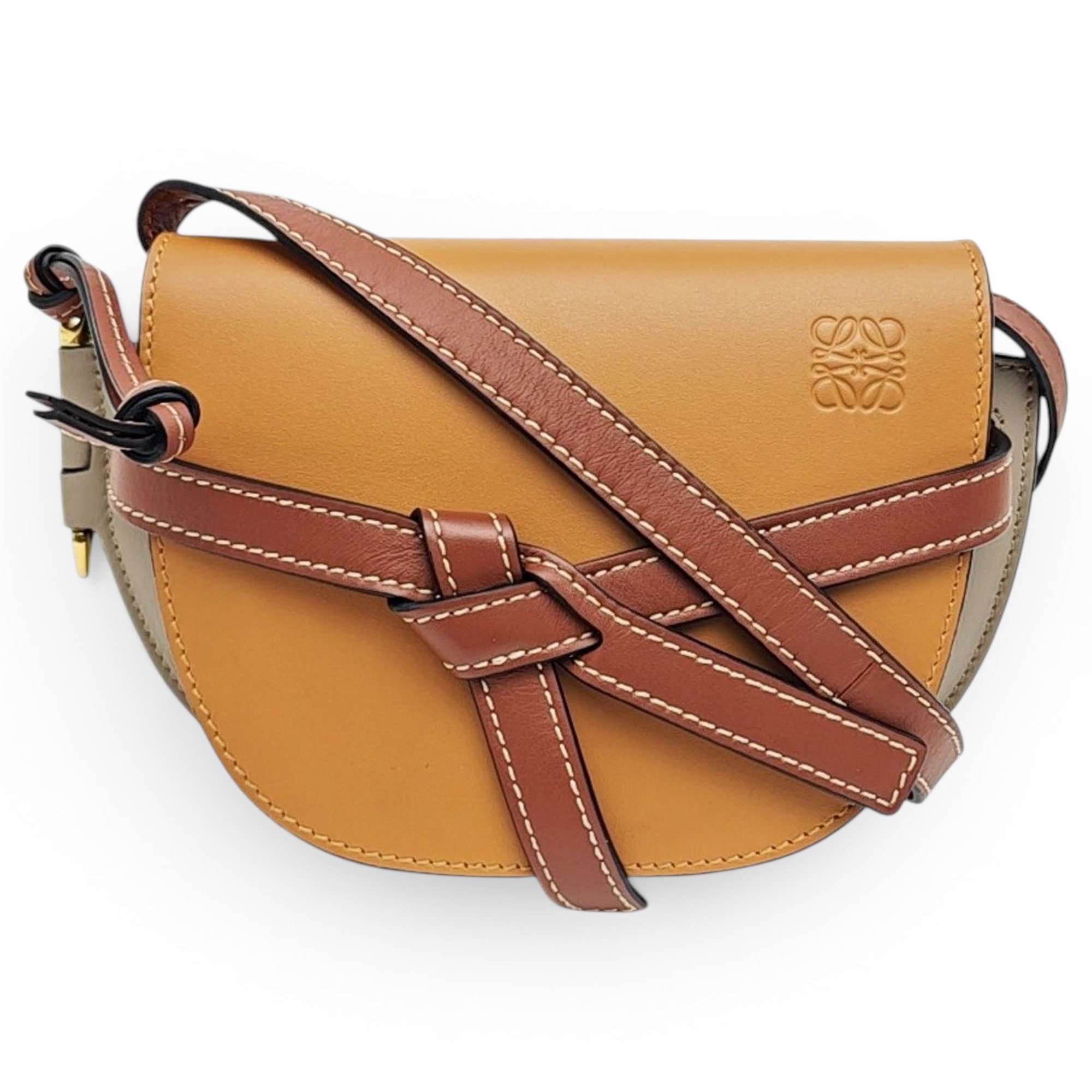 Gate leather handbag