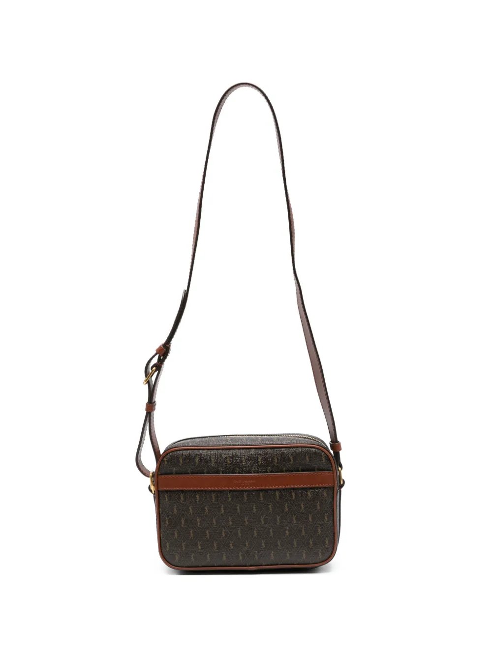 monogram-pattern crossbody bag