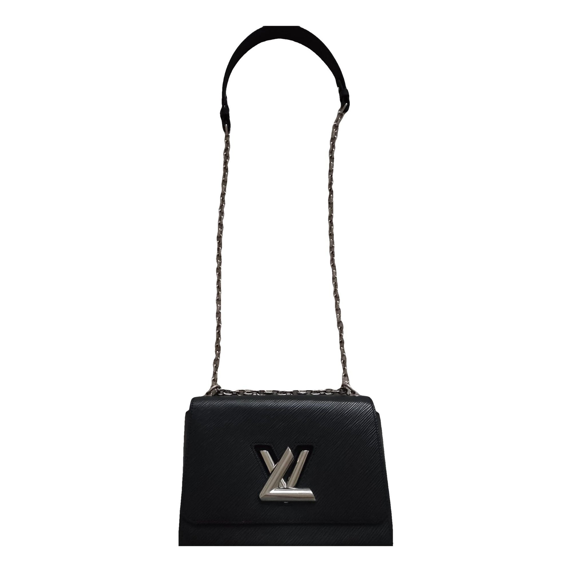 Twist leather handbag