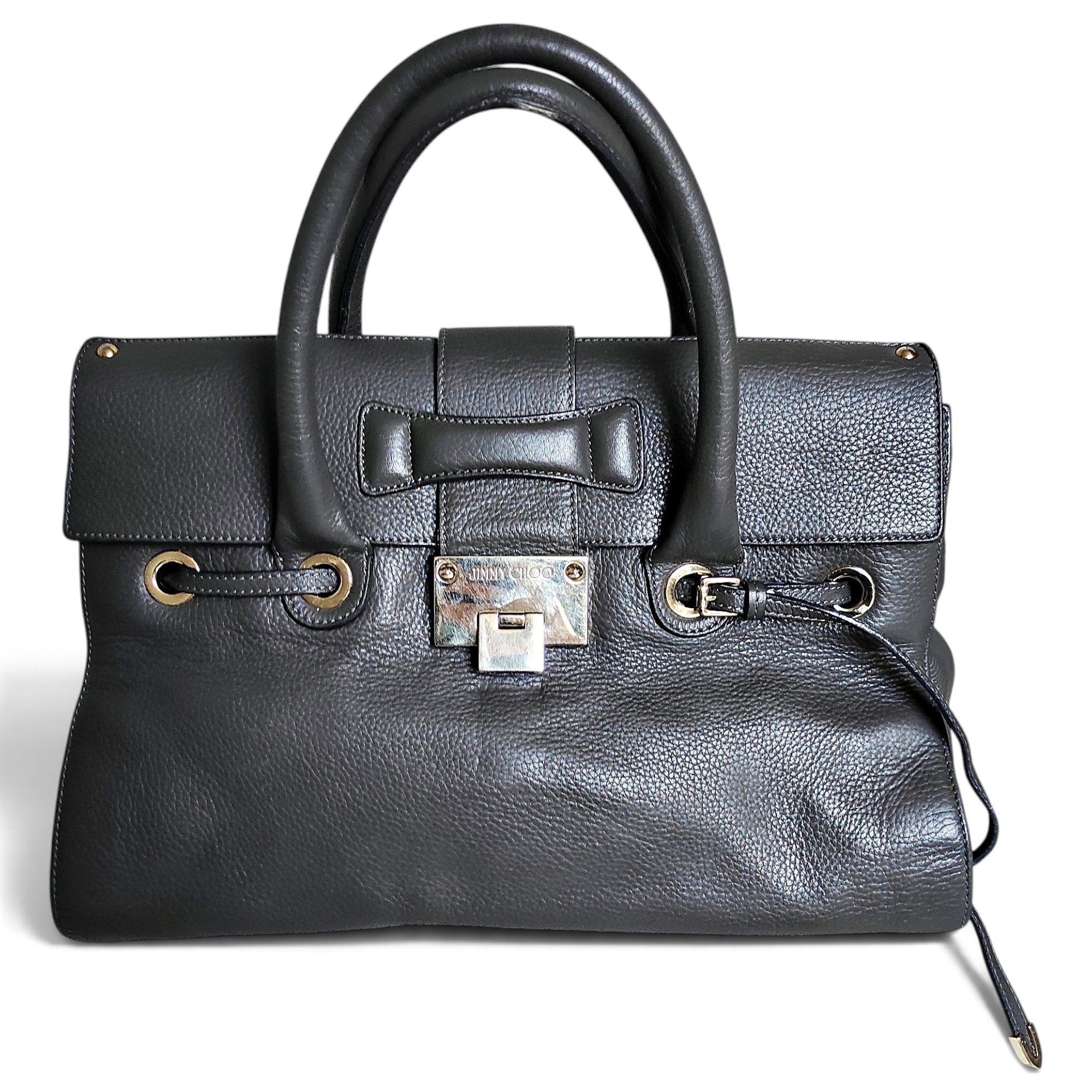 Riley leather handbag