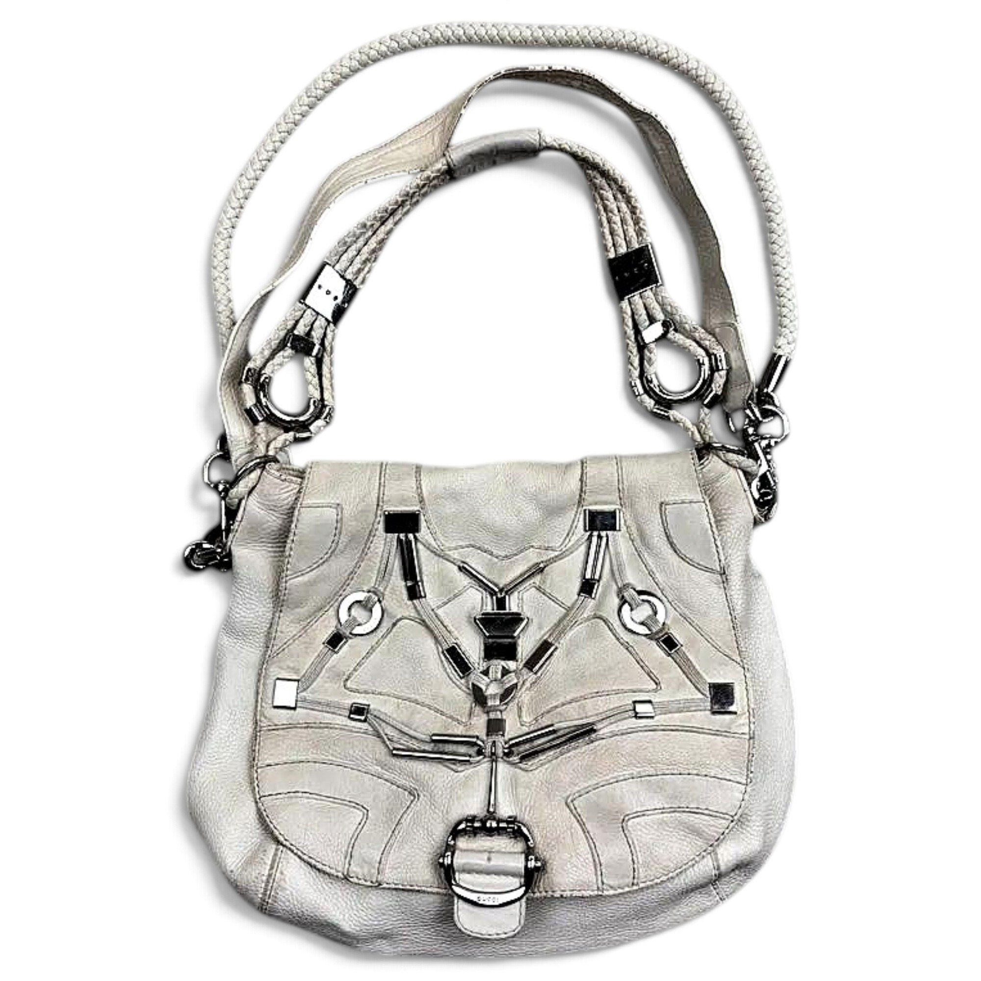 Leather crossbody bag