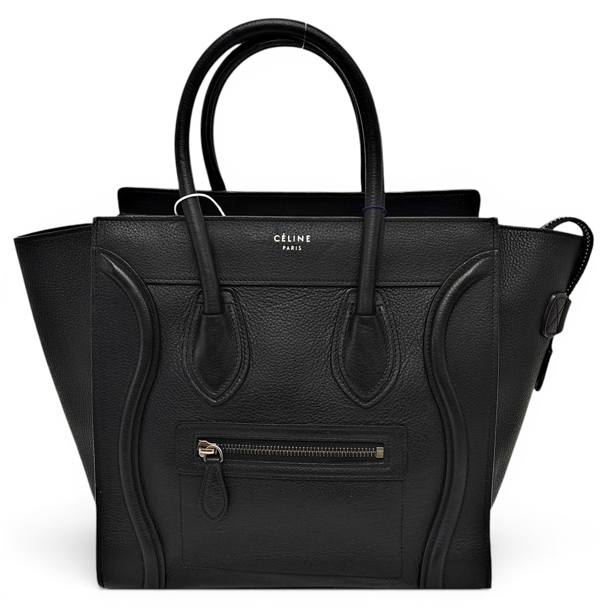 Luggage leather tote