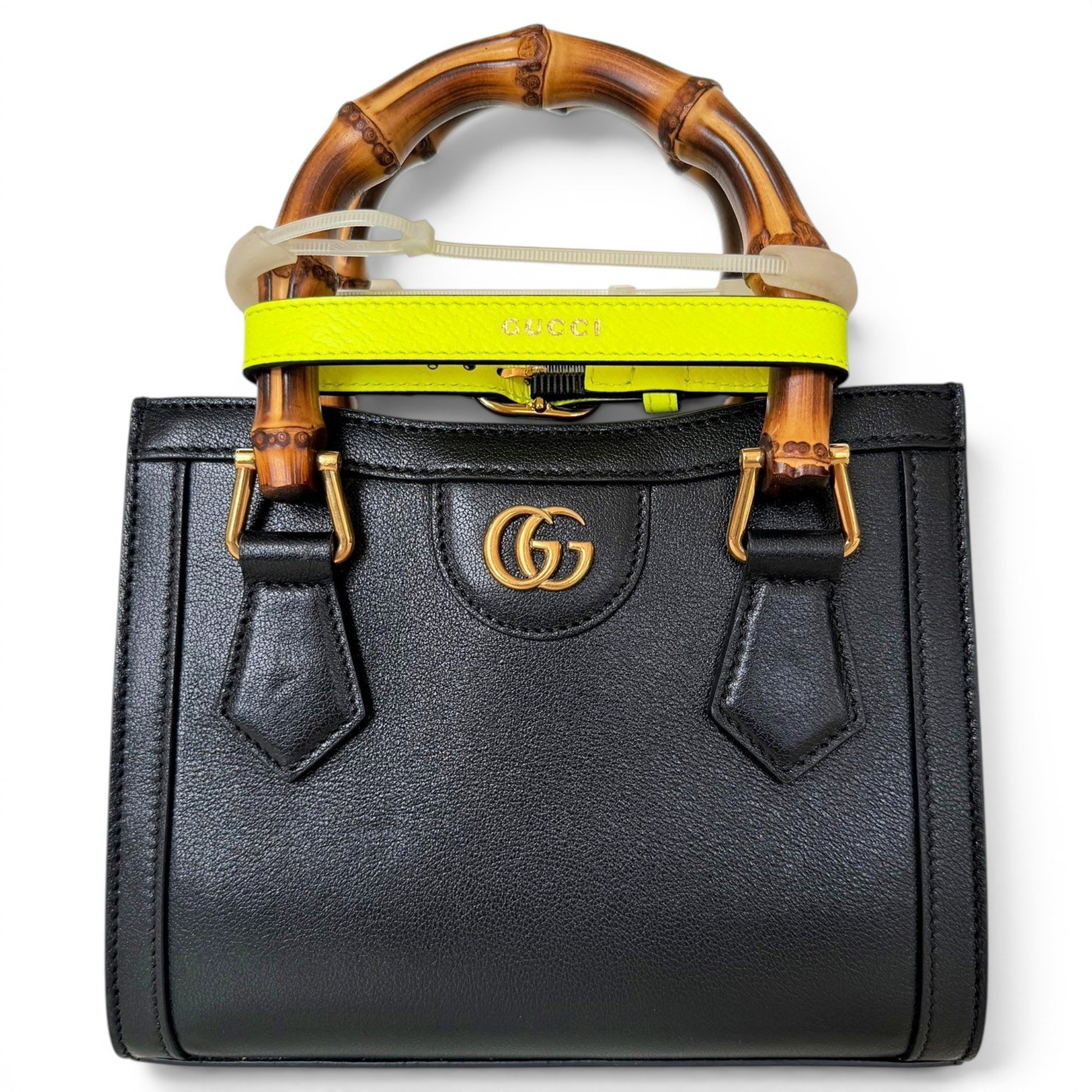 Diana Bamboo leather tote