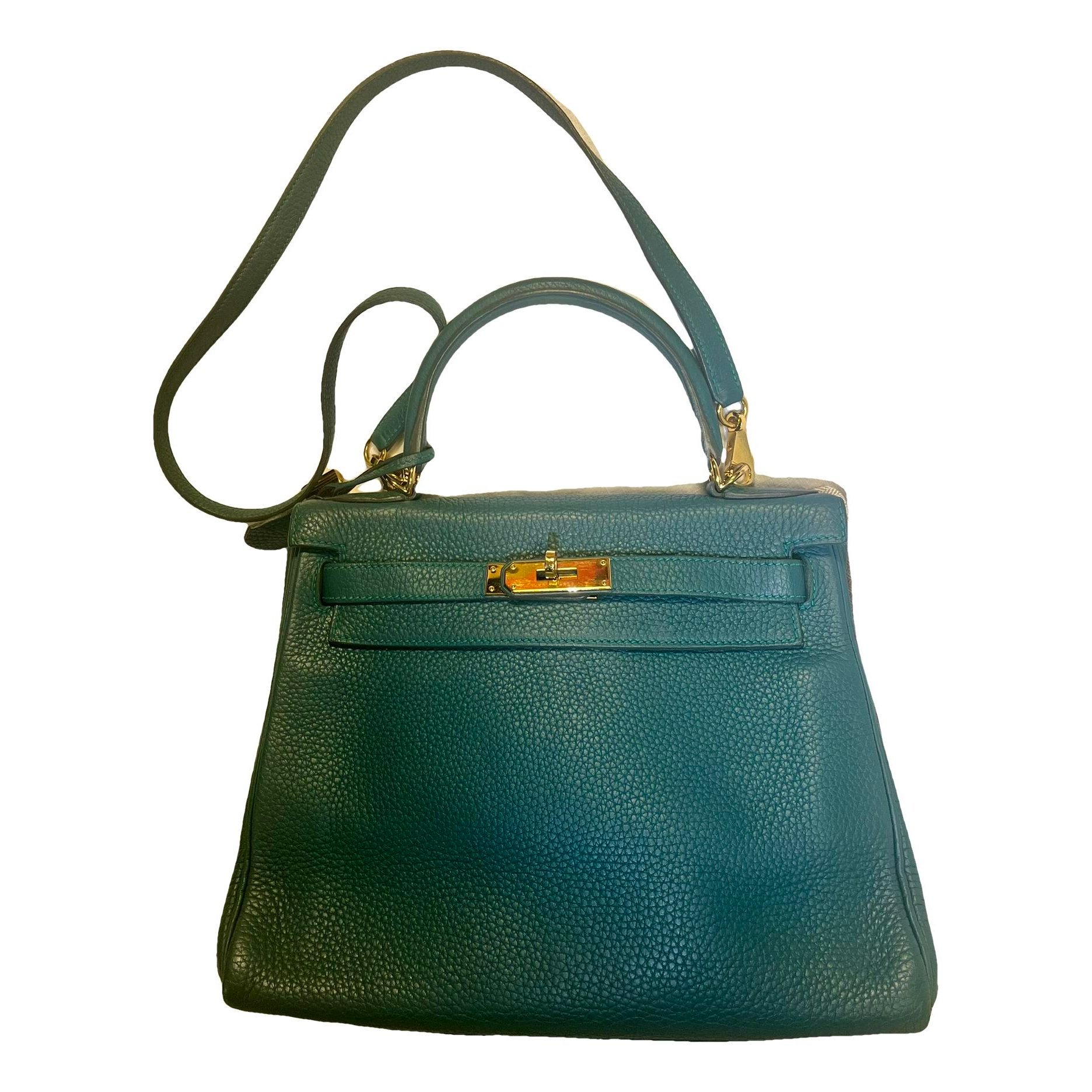 Kelly 28 leather handbag