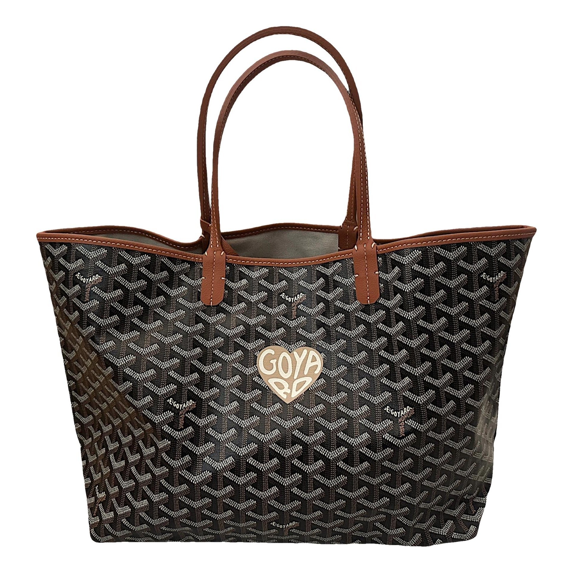 Goyard Saint-Louis cloth tote