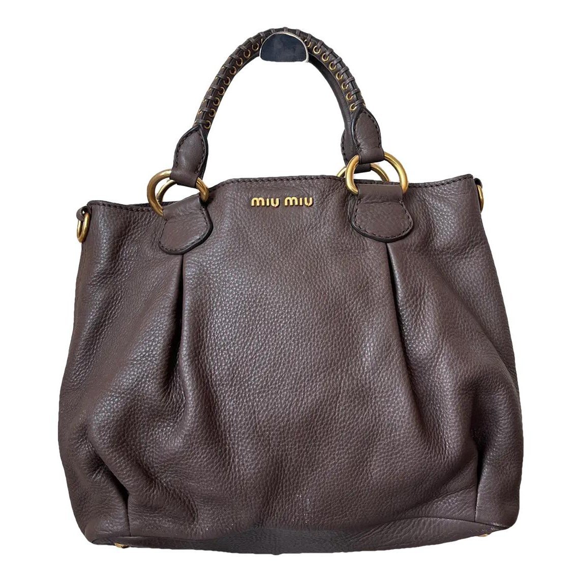 Leather handbag