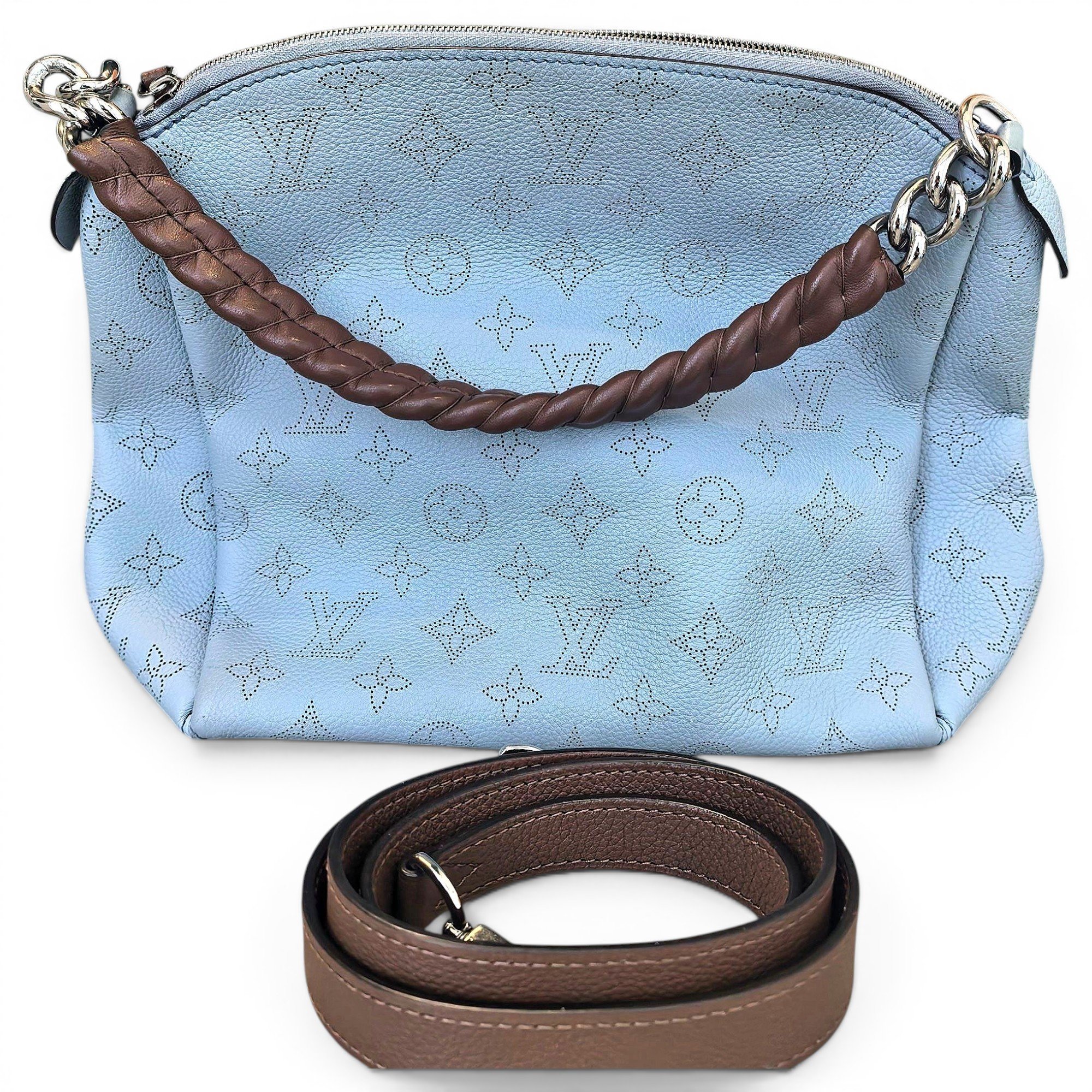 Chaîne Babylone leather handbag
