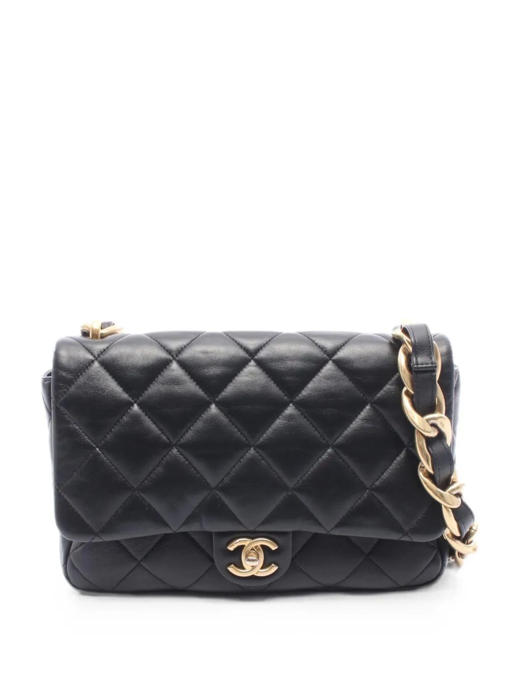 Matelassé shoulder bag