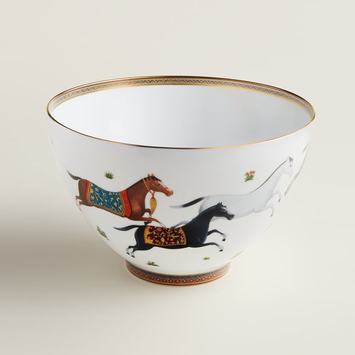 Sans Coloris Cheval D’orient Punch Bowl