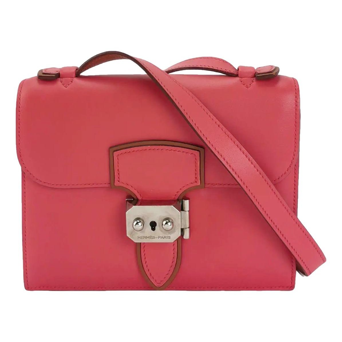 Leather crossbody bag
